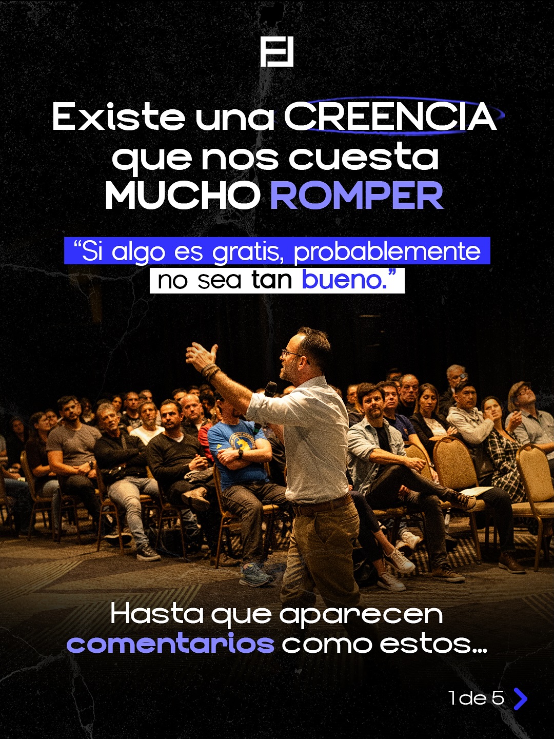 Leo Freidenberg Facebook ad: Esto es lo que pasa cuando dejas los…