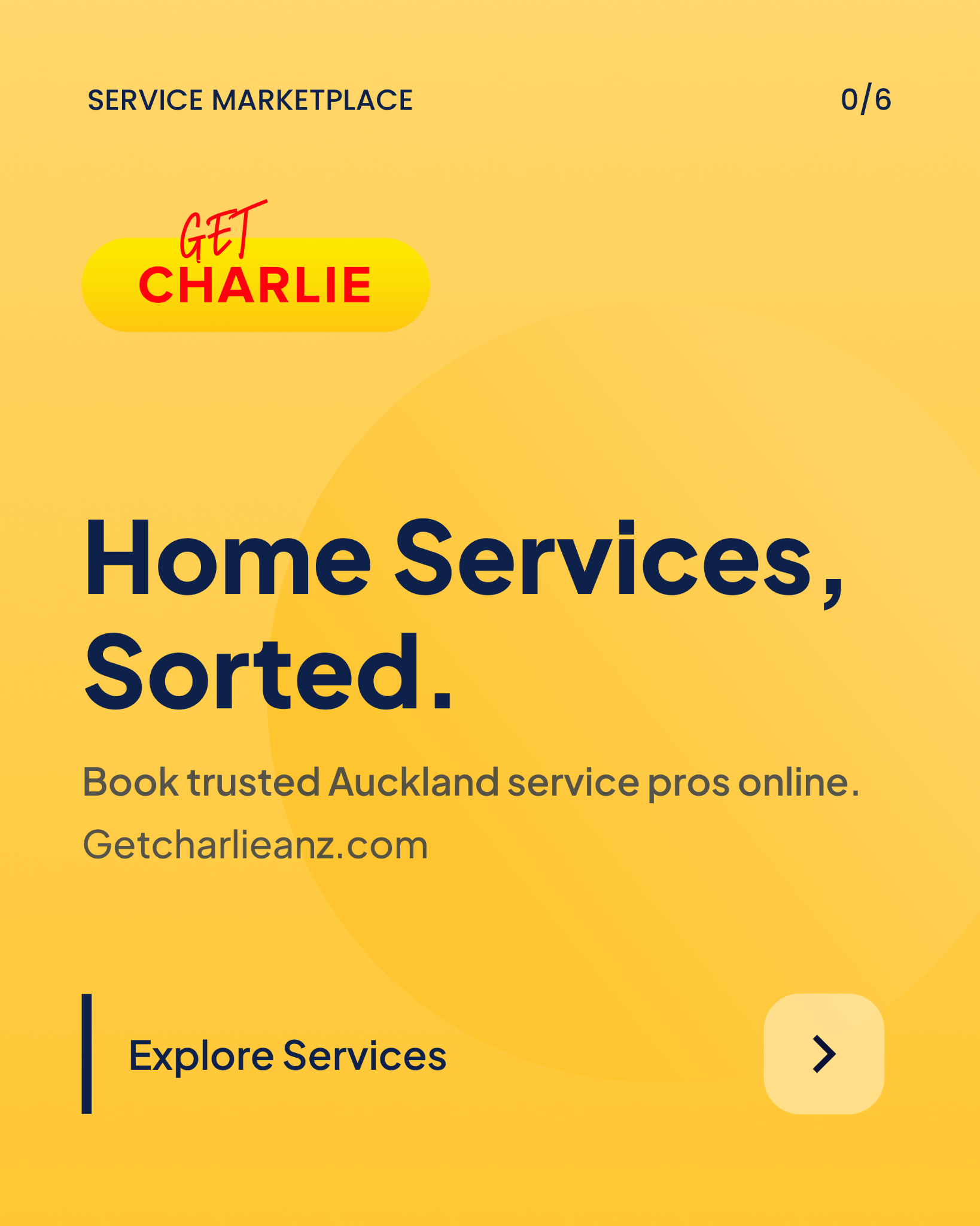 Get Charlie Facebook ad