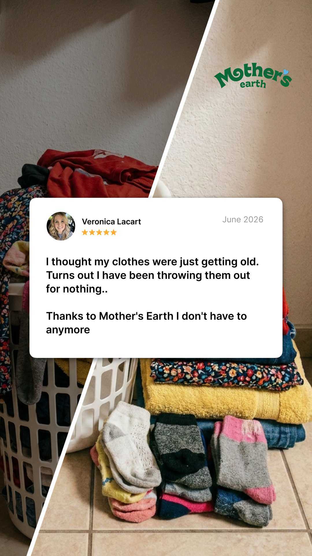 Mothers Earth Facebook ad