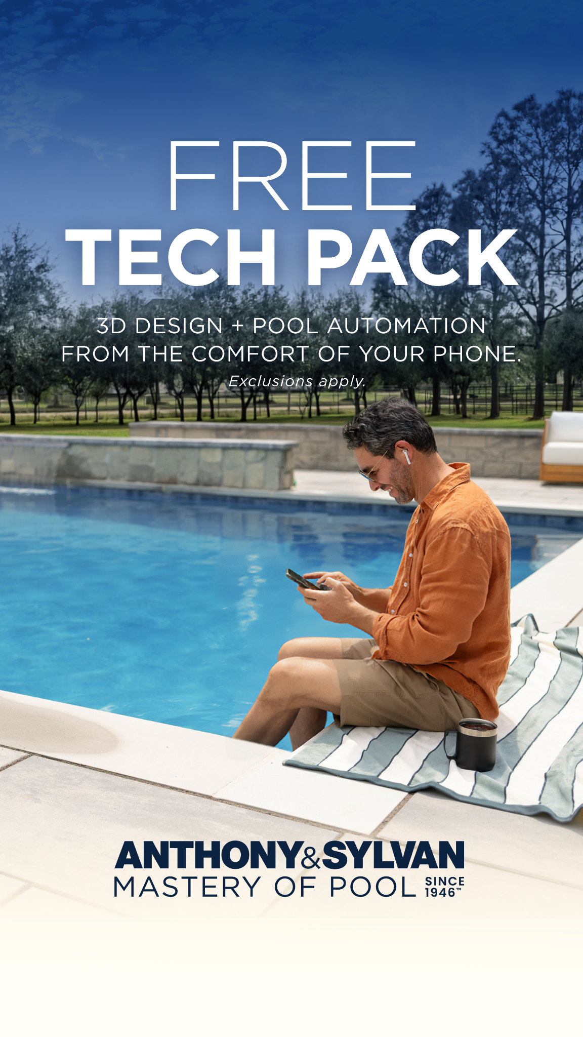 Anthony & Sylvan Pools Facebook ad