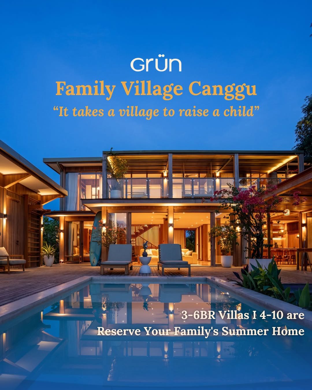 Family Village Canggu Facebook ad