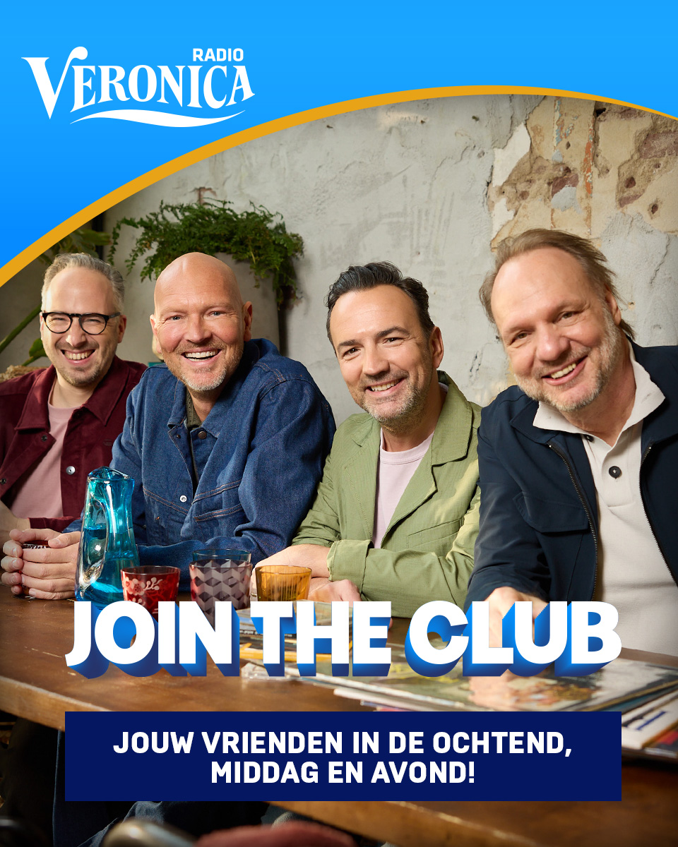 Radio Veronica Facebook ad: Join the Club en luister naar Radio Veronica