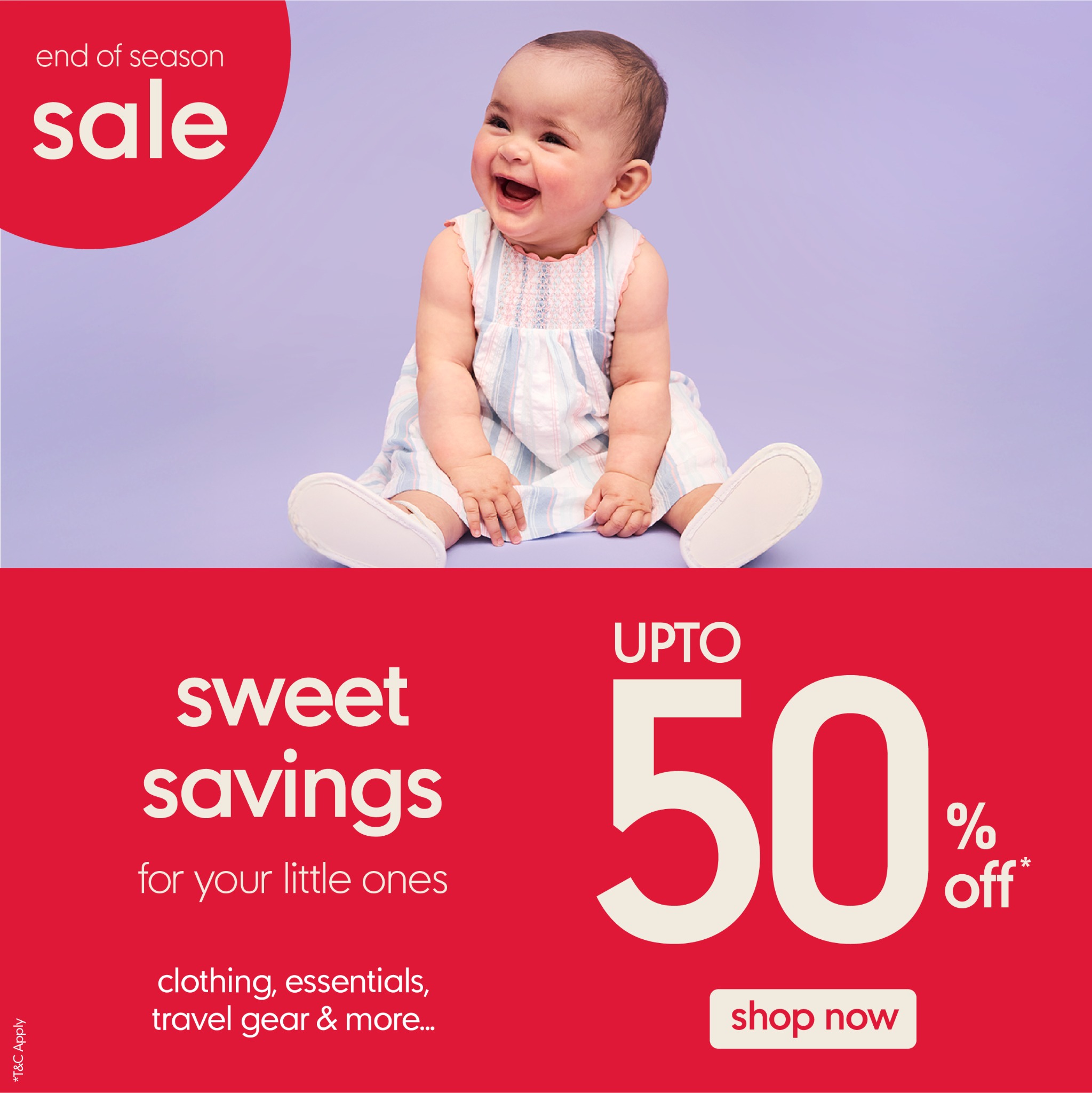 Mothercare India Facebook ad