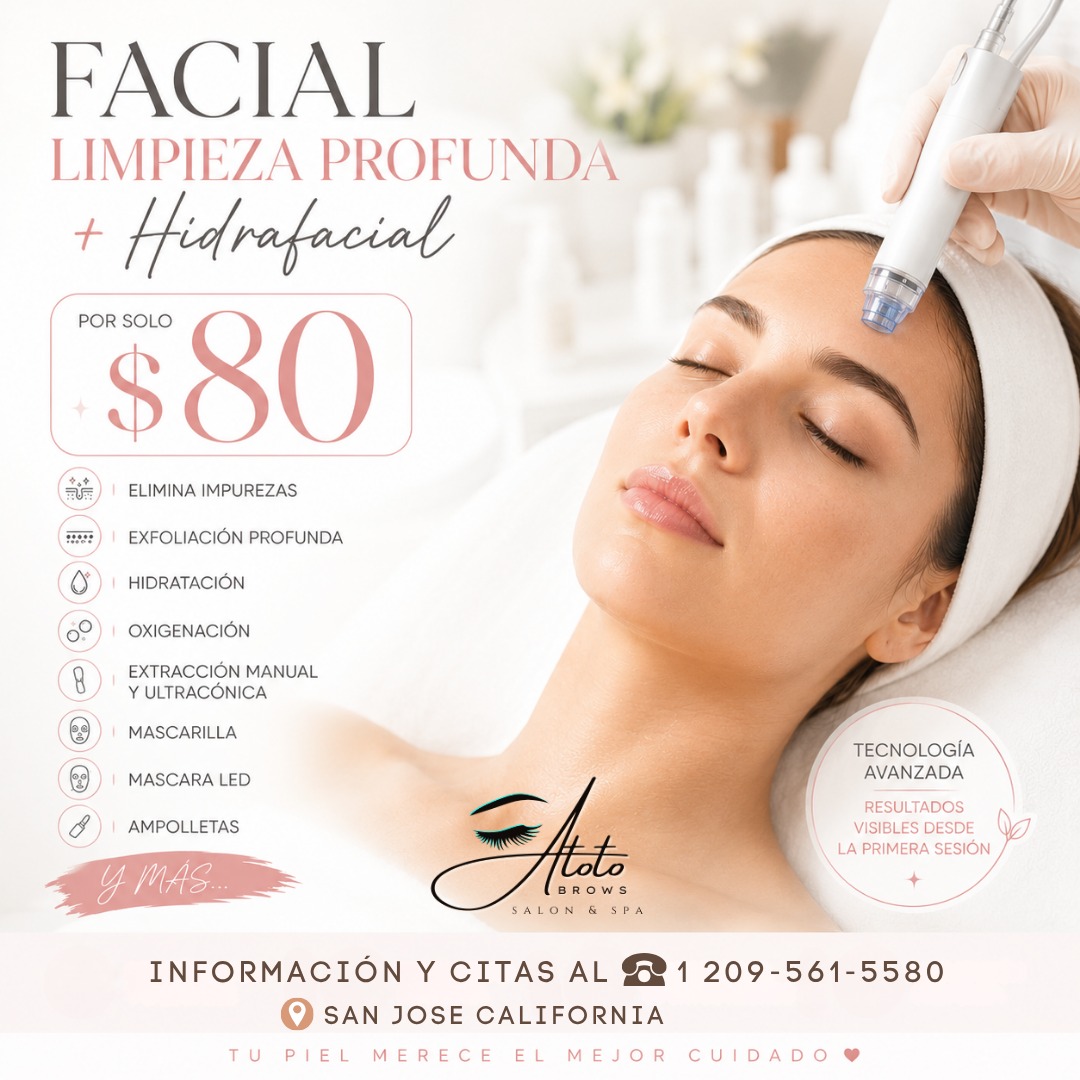 Atoto Brows Facebook ad: 𝙇𝙪𝙘𝙚 𝙪𝙣𝙖 𝙥𝙞𝙚𝙡 𝙢á𝙨 𝙡𝙞𝙢𝙥𝙞𝙖, 𝙛𝙧𝙚𝙨𝙘𝙖…