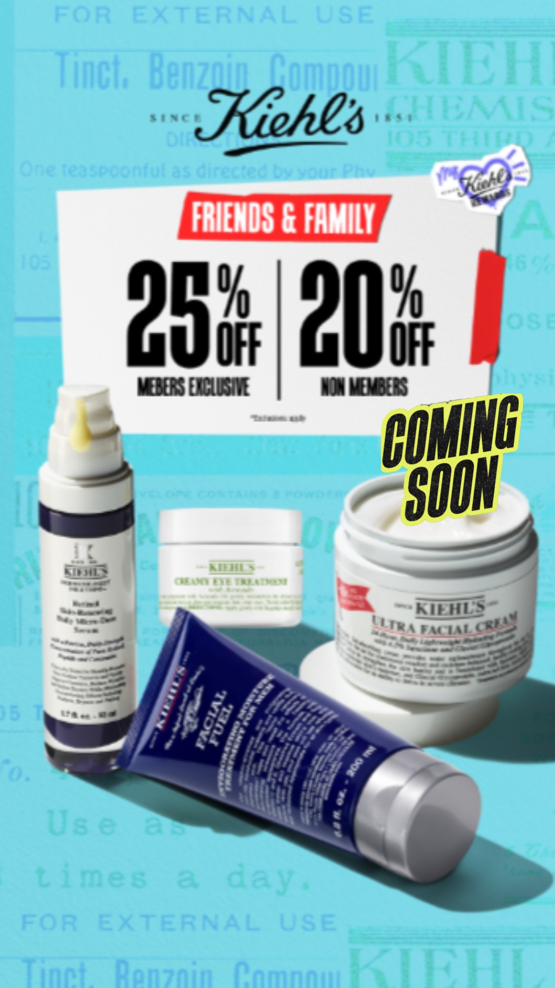 Kiehl's Facebook ad