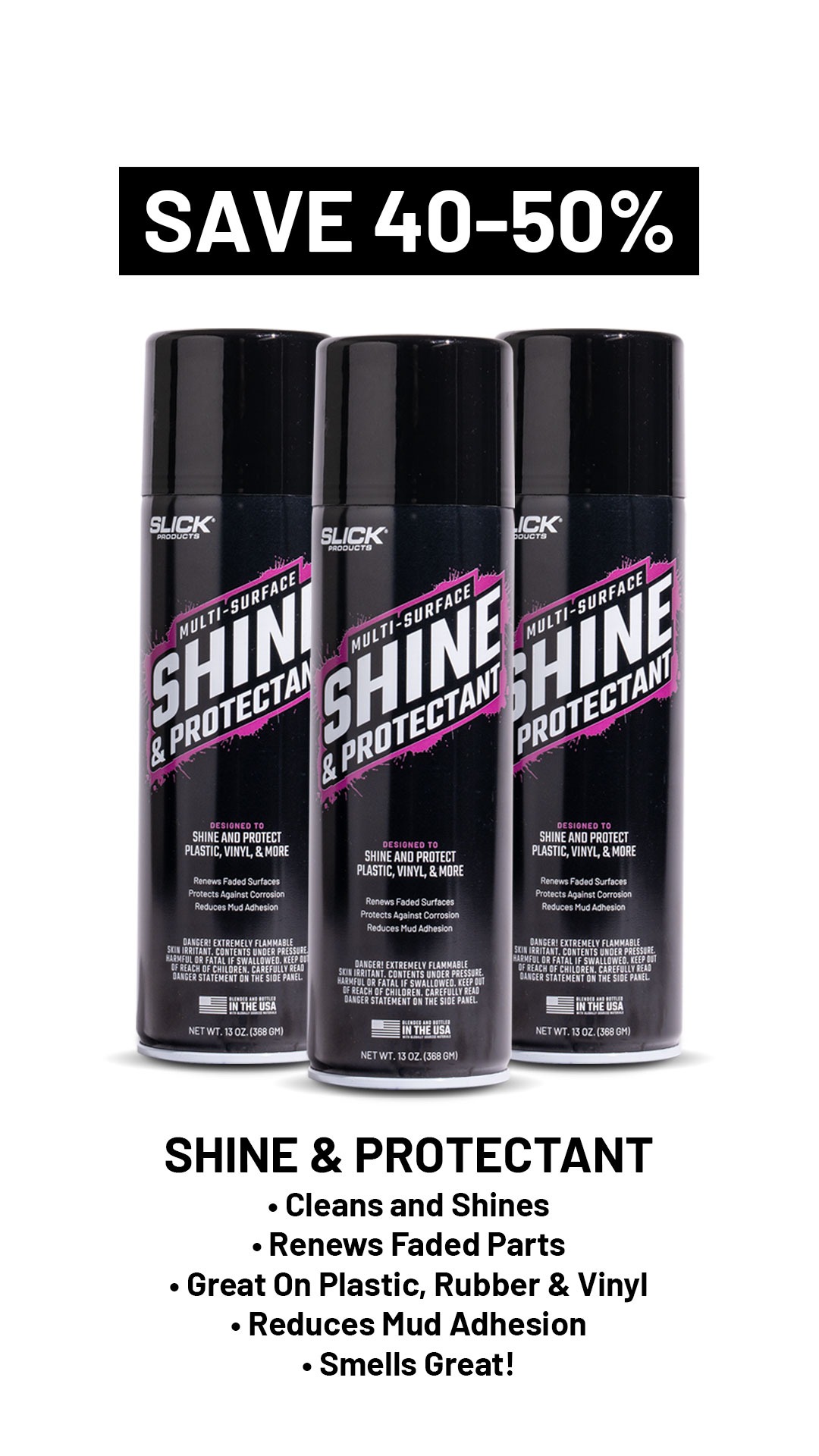 Slick Products Facebook ad