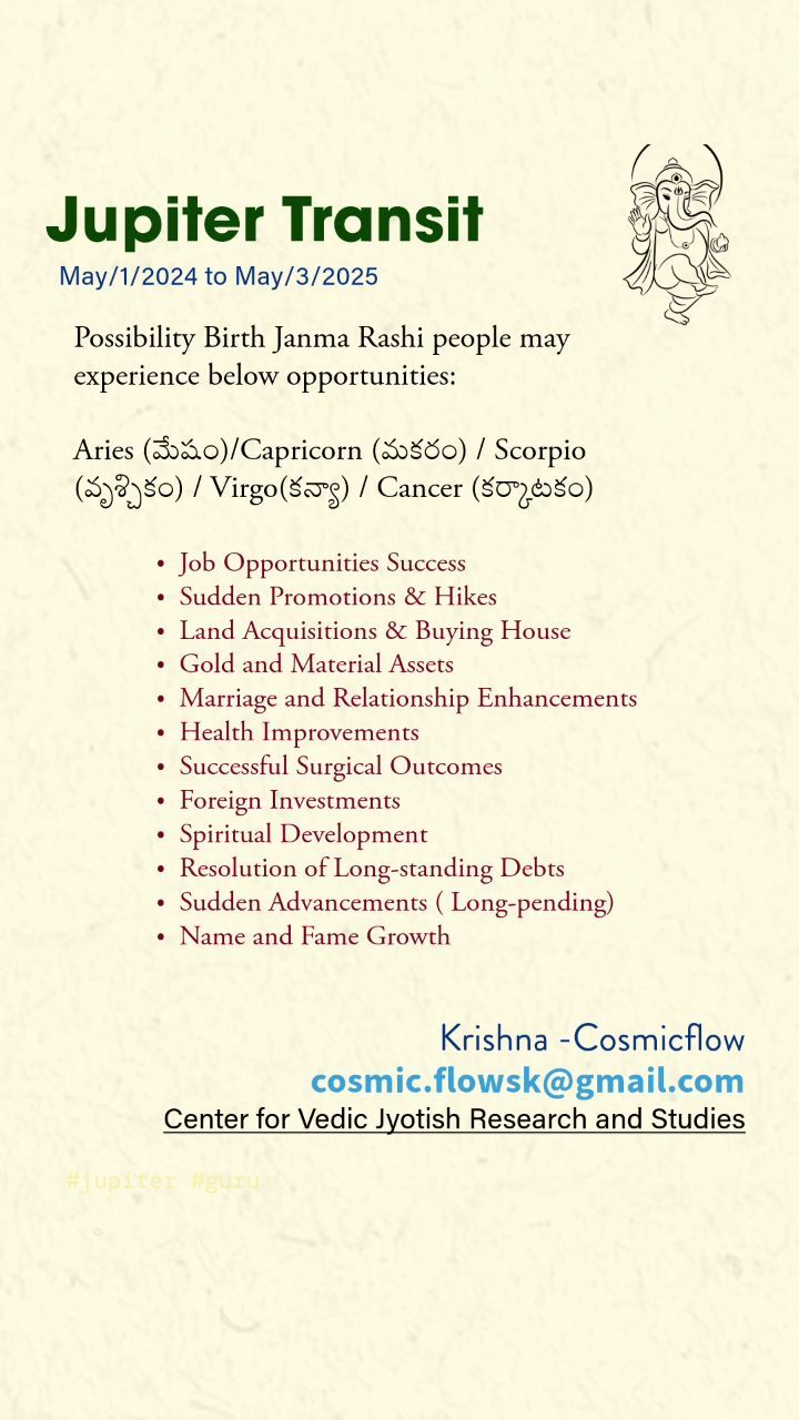 cosmicflow.sk Facebook ad: Jupiter Transit Outcomes