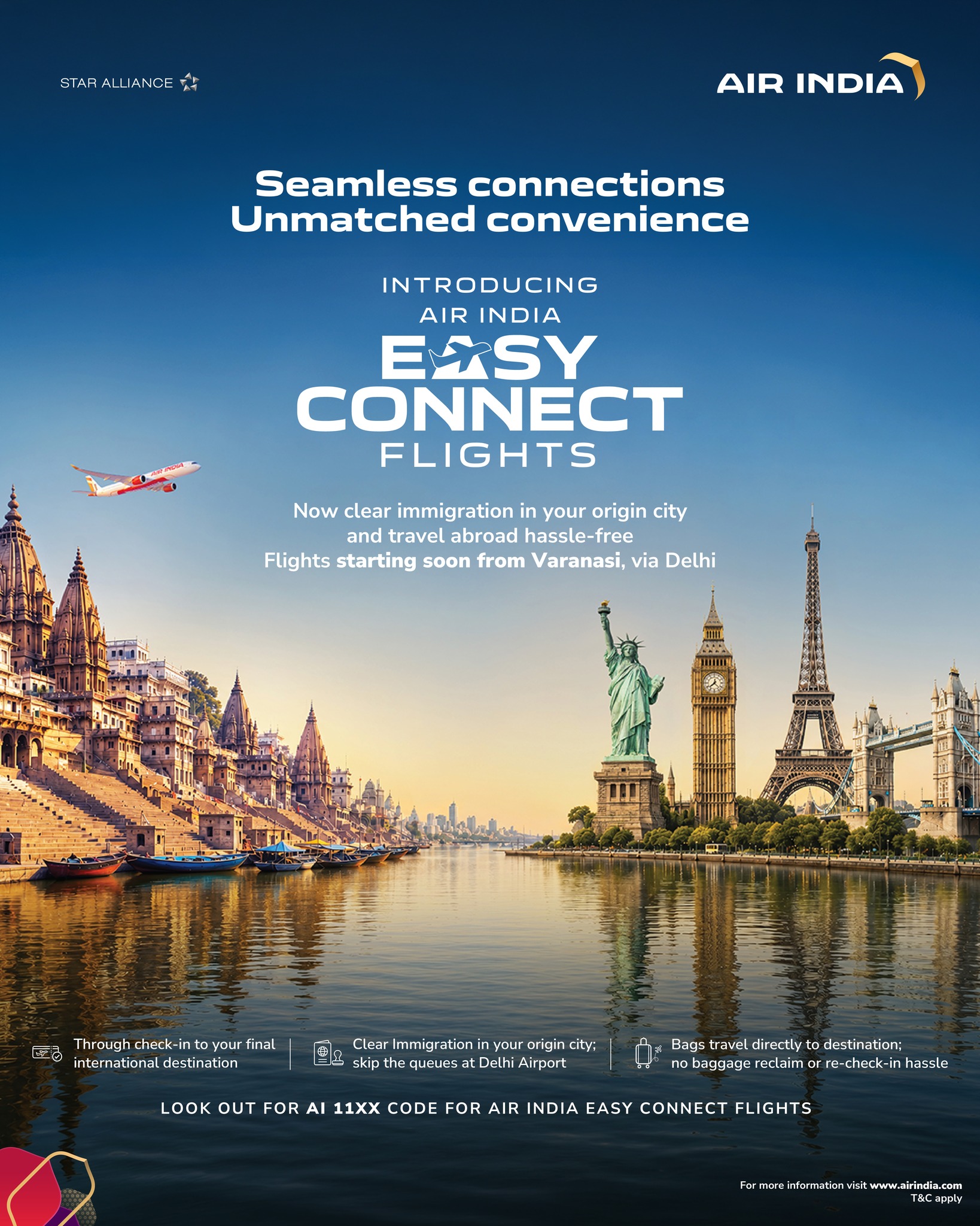 Air India Facebook ad