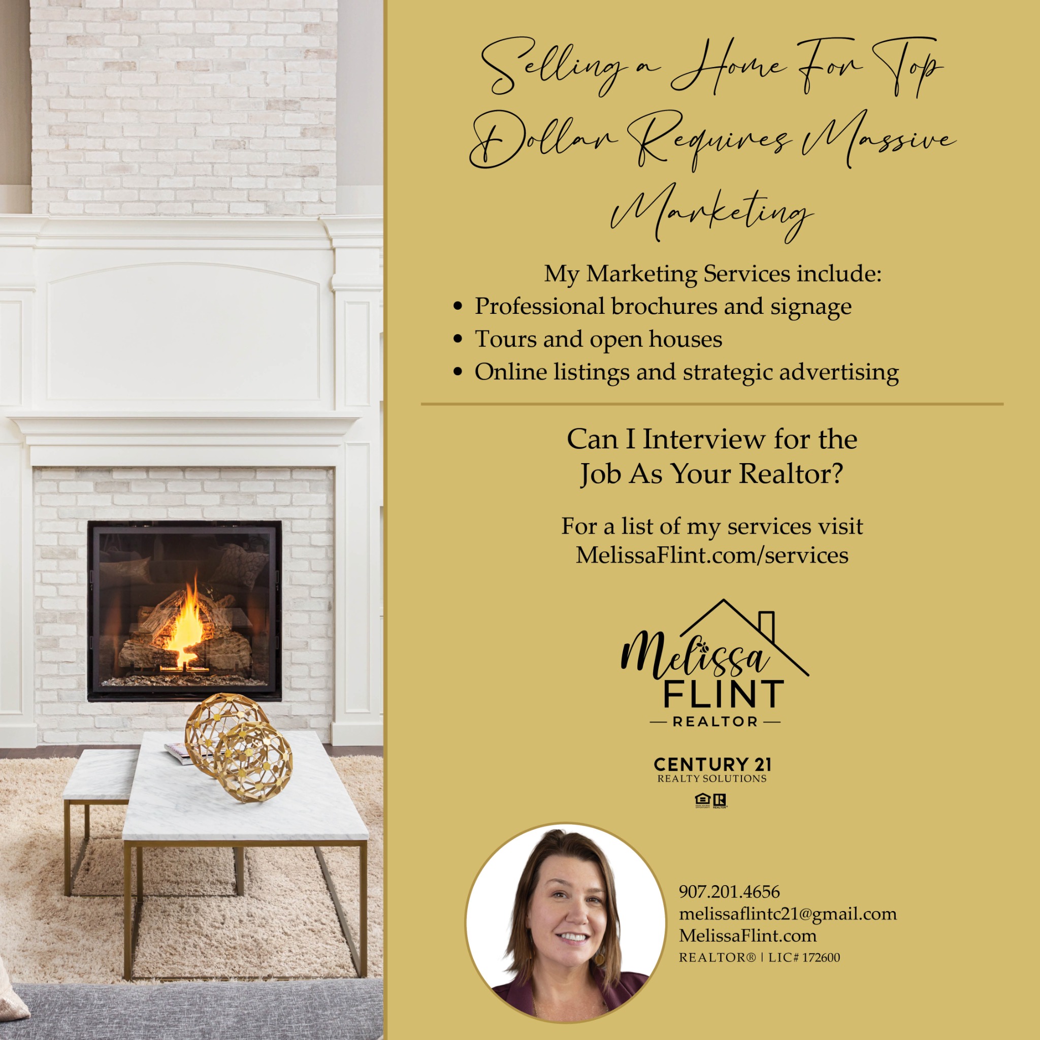 Melissa Flint - C21 Realty Solutions Facebook ad