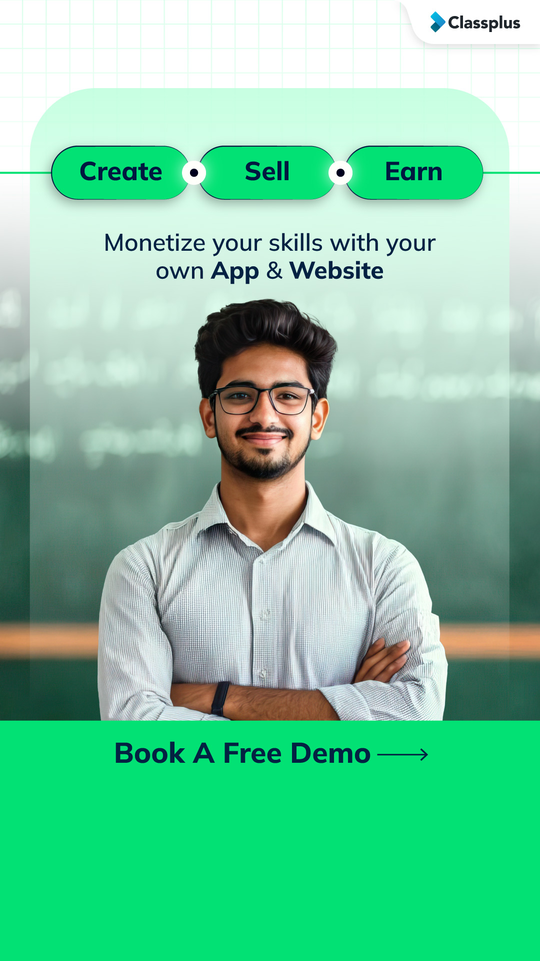 Classplus Facebook ad