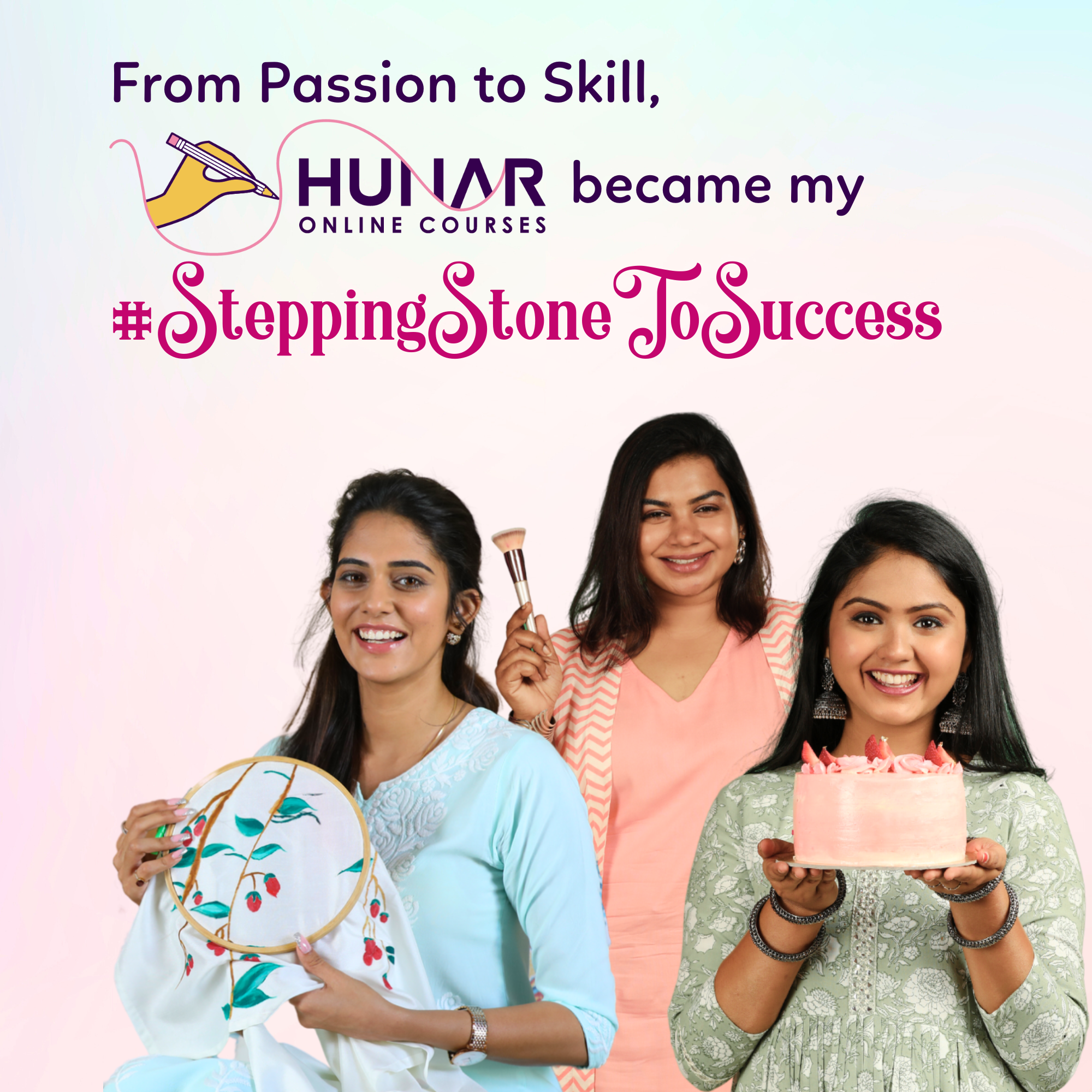 Hunar Online Courses Facebook ad