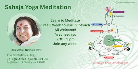 Free Meditation, London Facebook ad: Learn to meditate Ipswich - Build Inner Stability - Free…