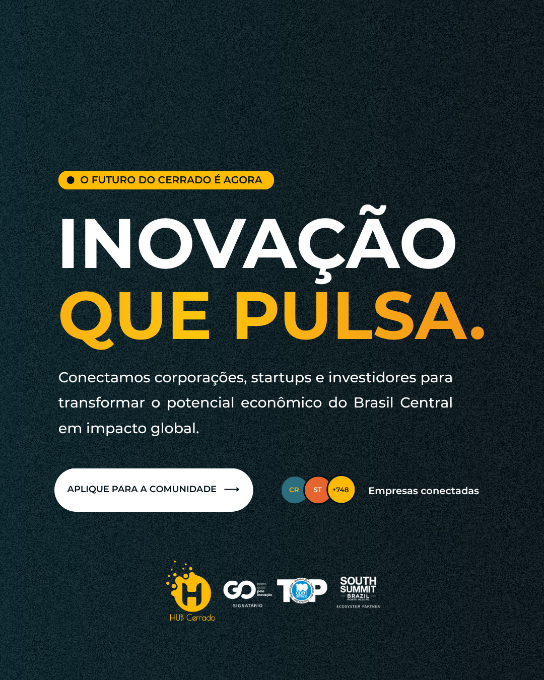 Hub Cerrado Facebook ad: Inovação ganha força quando diferentes perspectivas…