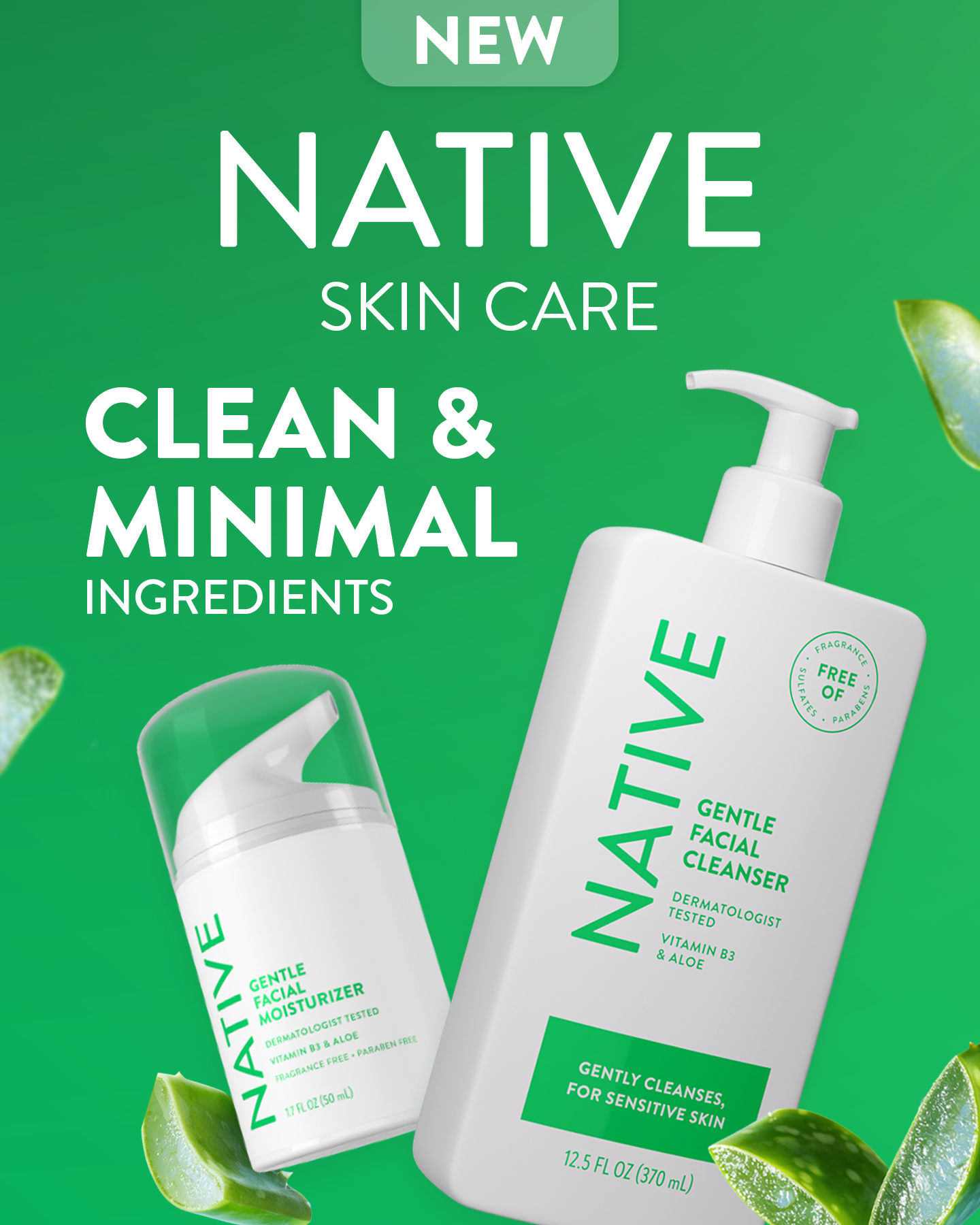 Native Facebook ad