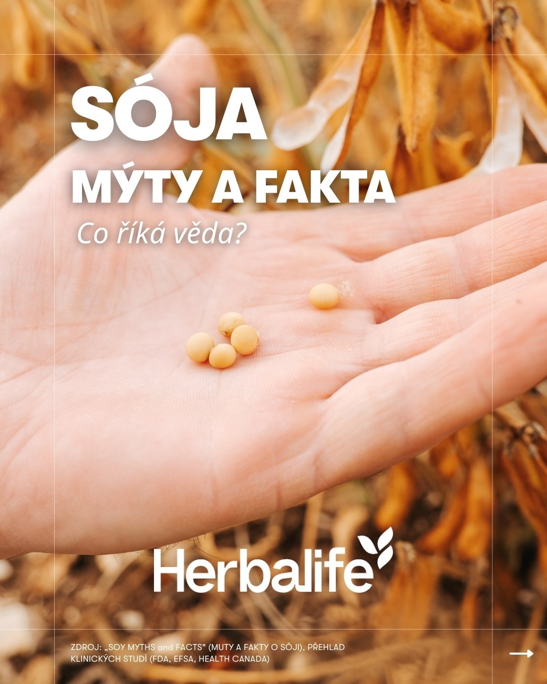Herbalife Facebook ad: Opravdu sója škodí hormonům, plodnosti nebo štítné žláze?