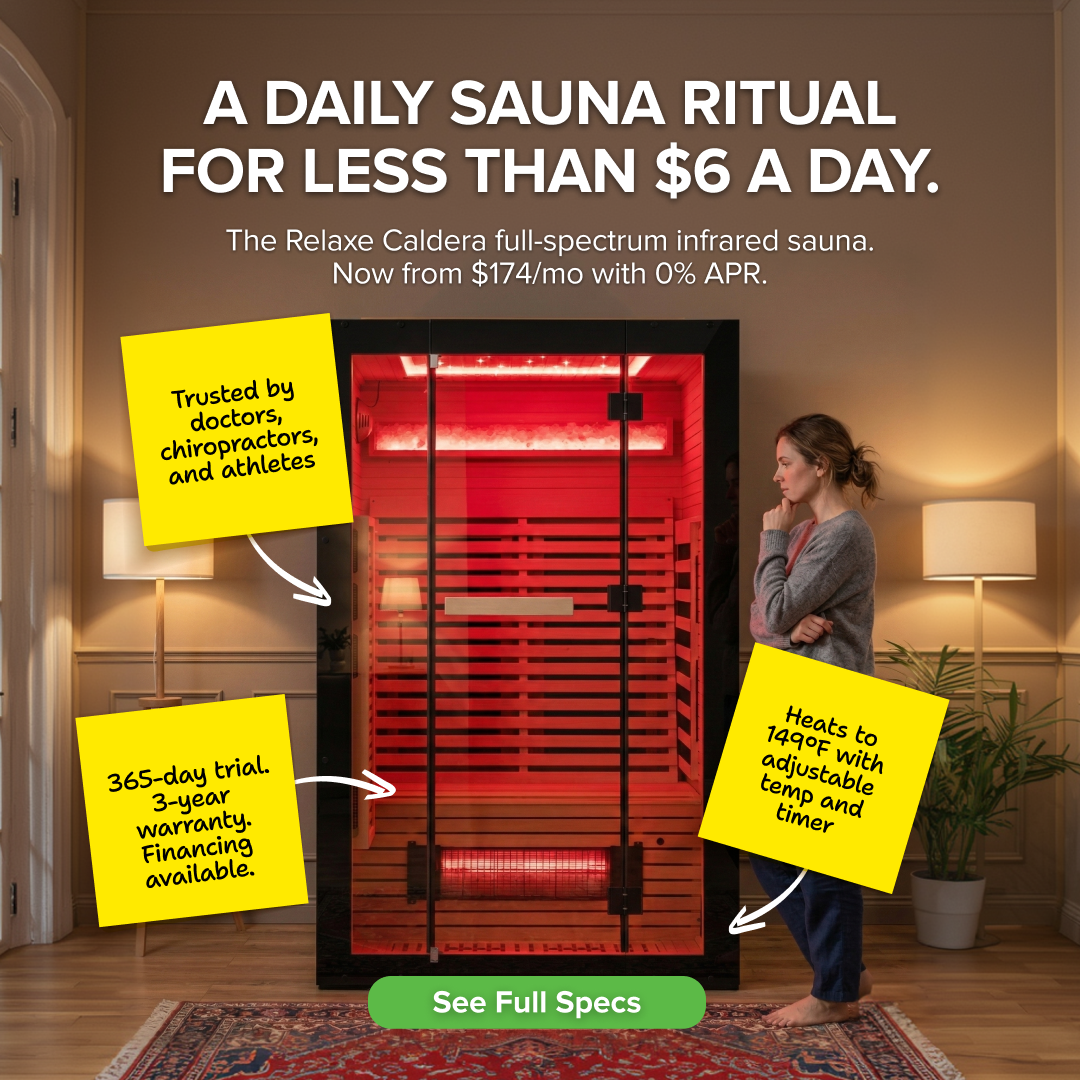 Home Sauna Experts Facebook ad
