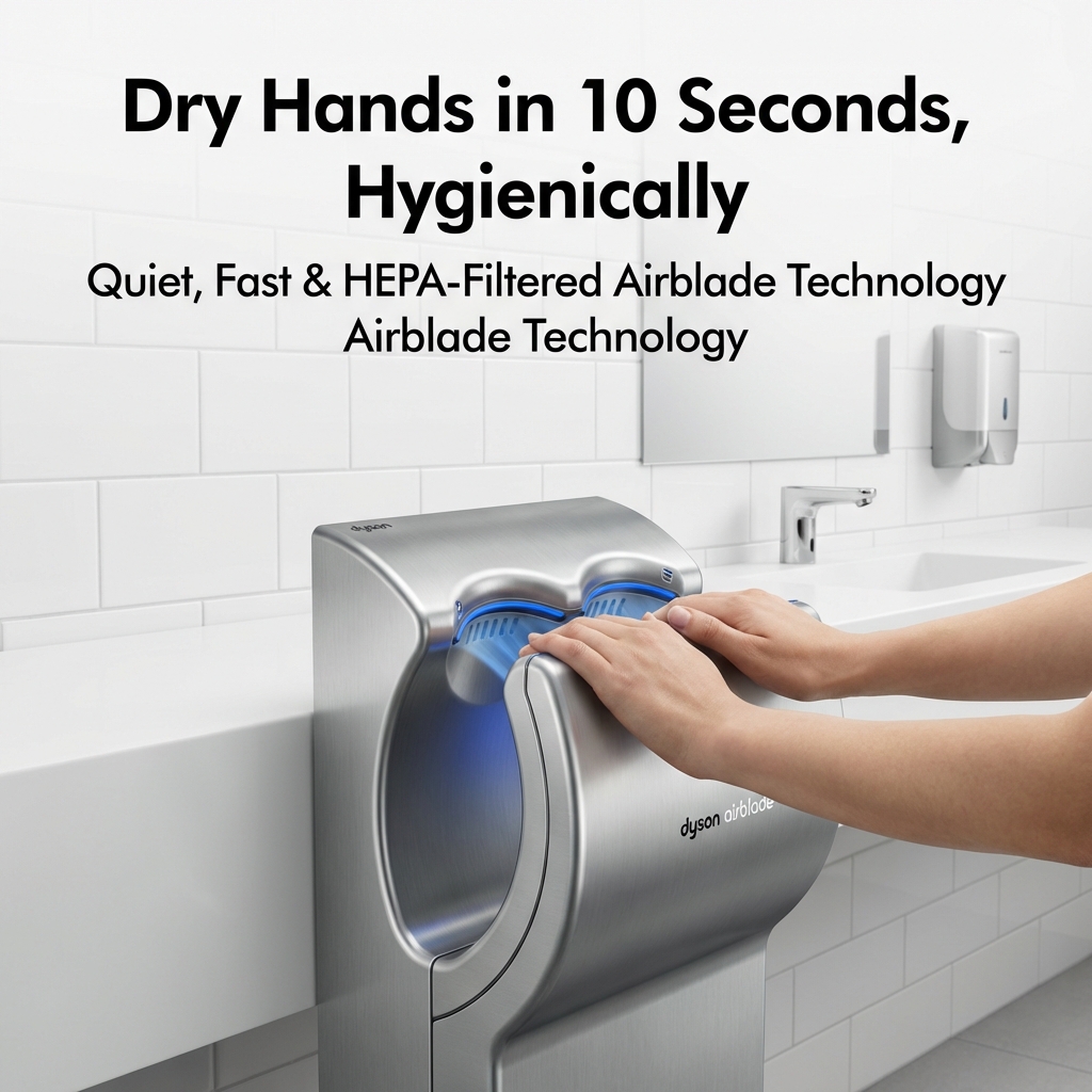 Star Hygiene Facebook ad: Fast & Hygienic Hand Drying