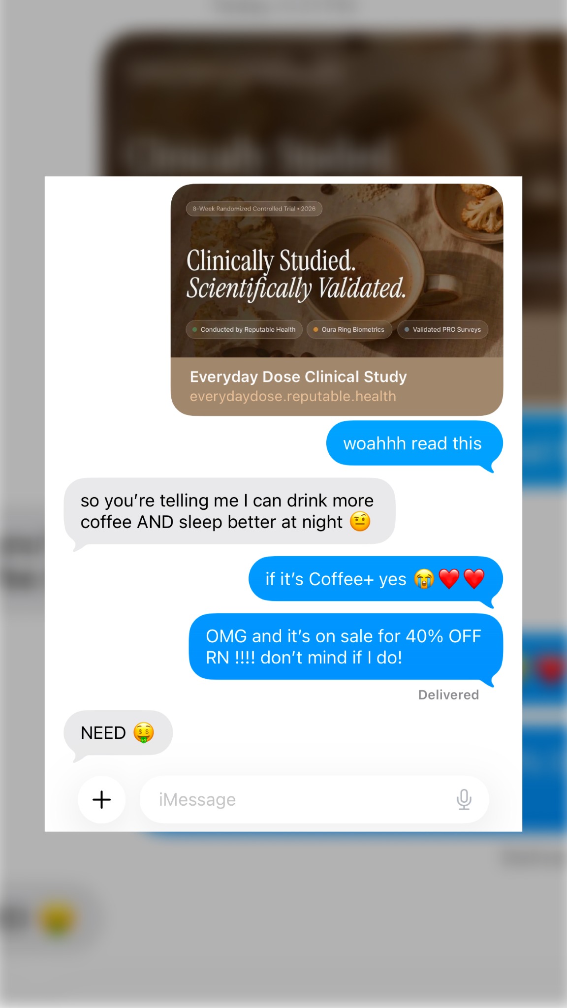 Everyday Dose Facebook ad