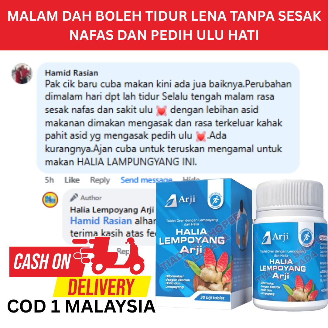 Halia Lempoyang Arji HQ Facebook ad: GASTRIK GERD HILANG DENGAN AMALKAN NI