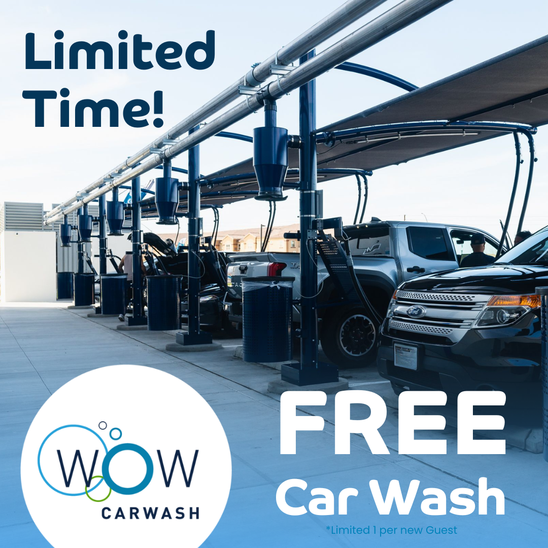 WOW Carwash Facebook ad