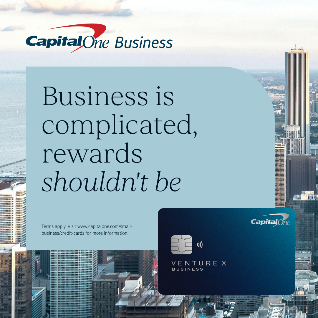 Capital One Business Facebook ad