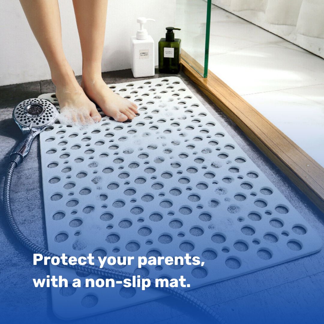 OzBath Facebook ad: A safer, steadier shower-instantly.