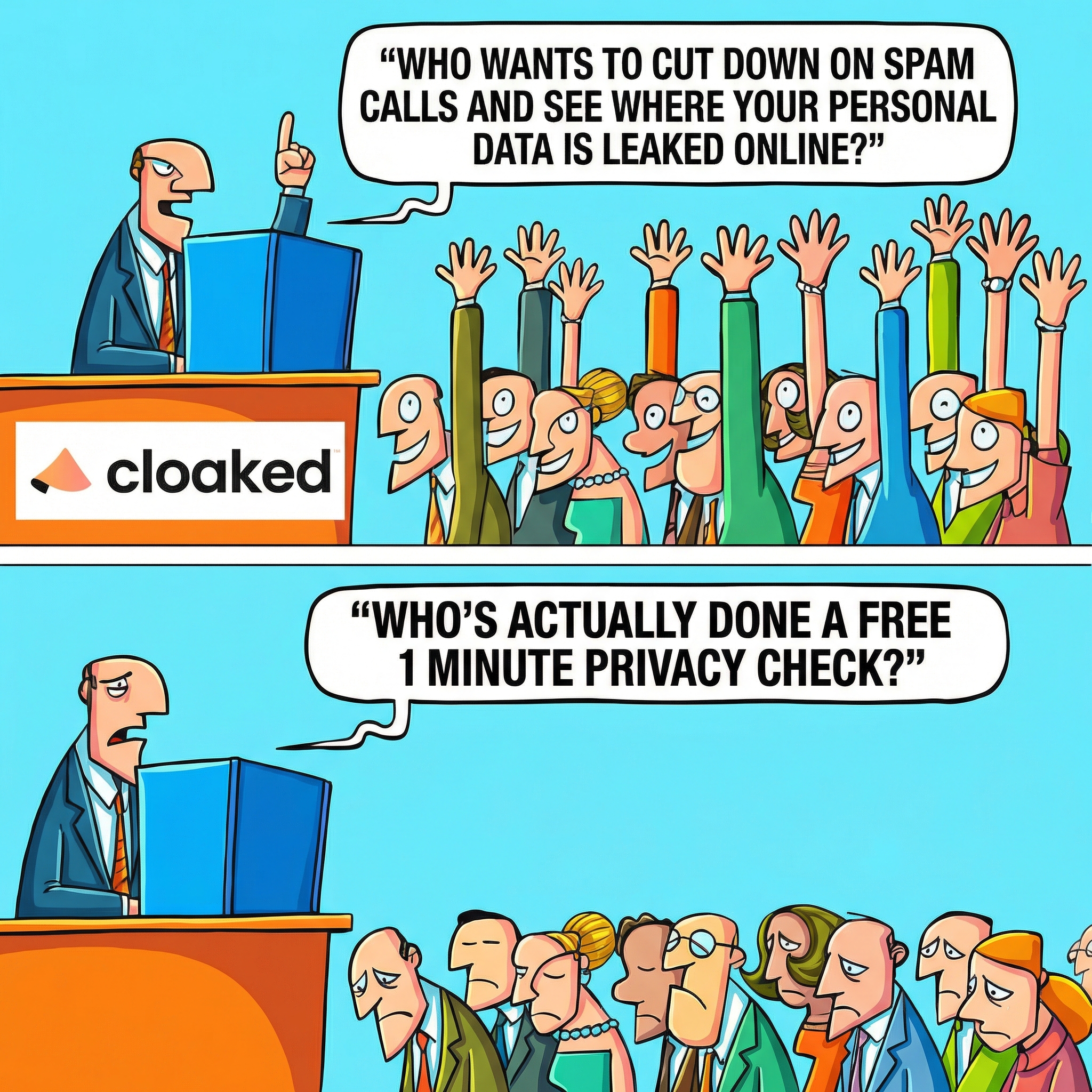 Cloaked Inc. Facebook ad