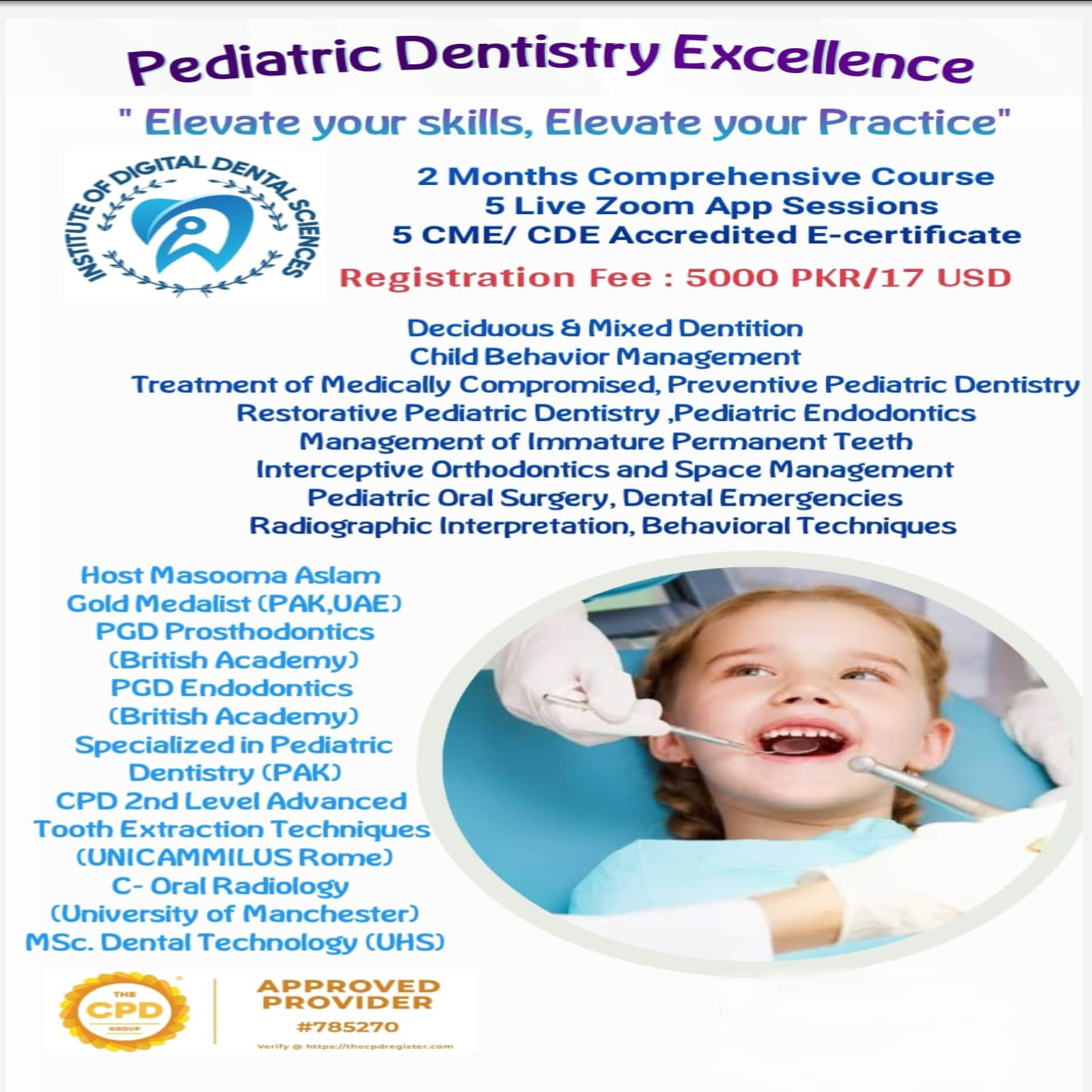 Institute of Digital Dental Sciences-IODDS Facebook ad: Chat with us