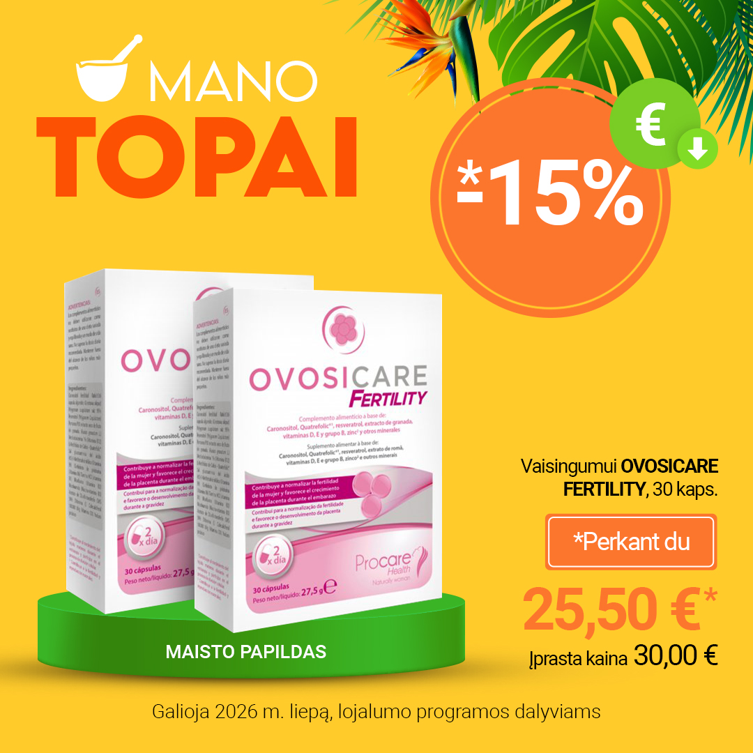 MANO vaistinė Facebook ad