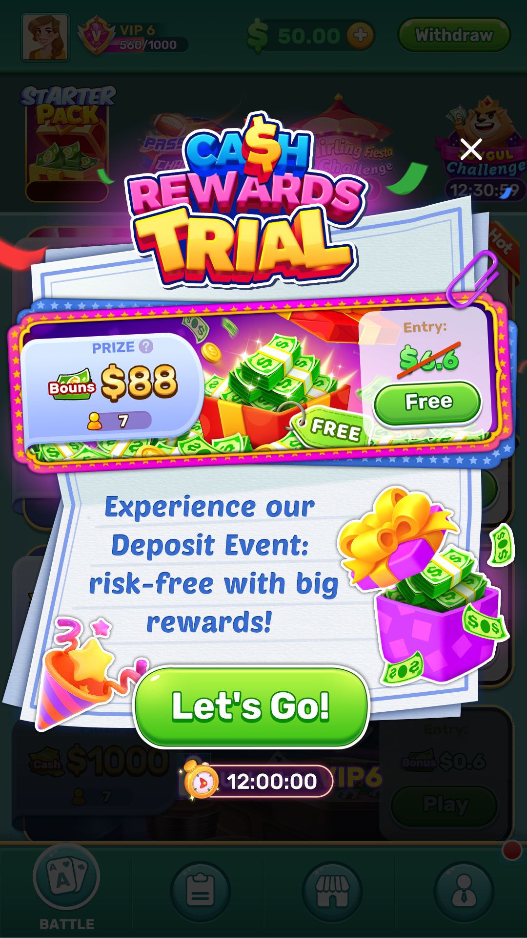 Solitaire Memory Game Facebook ad