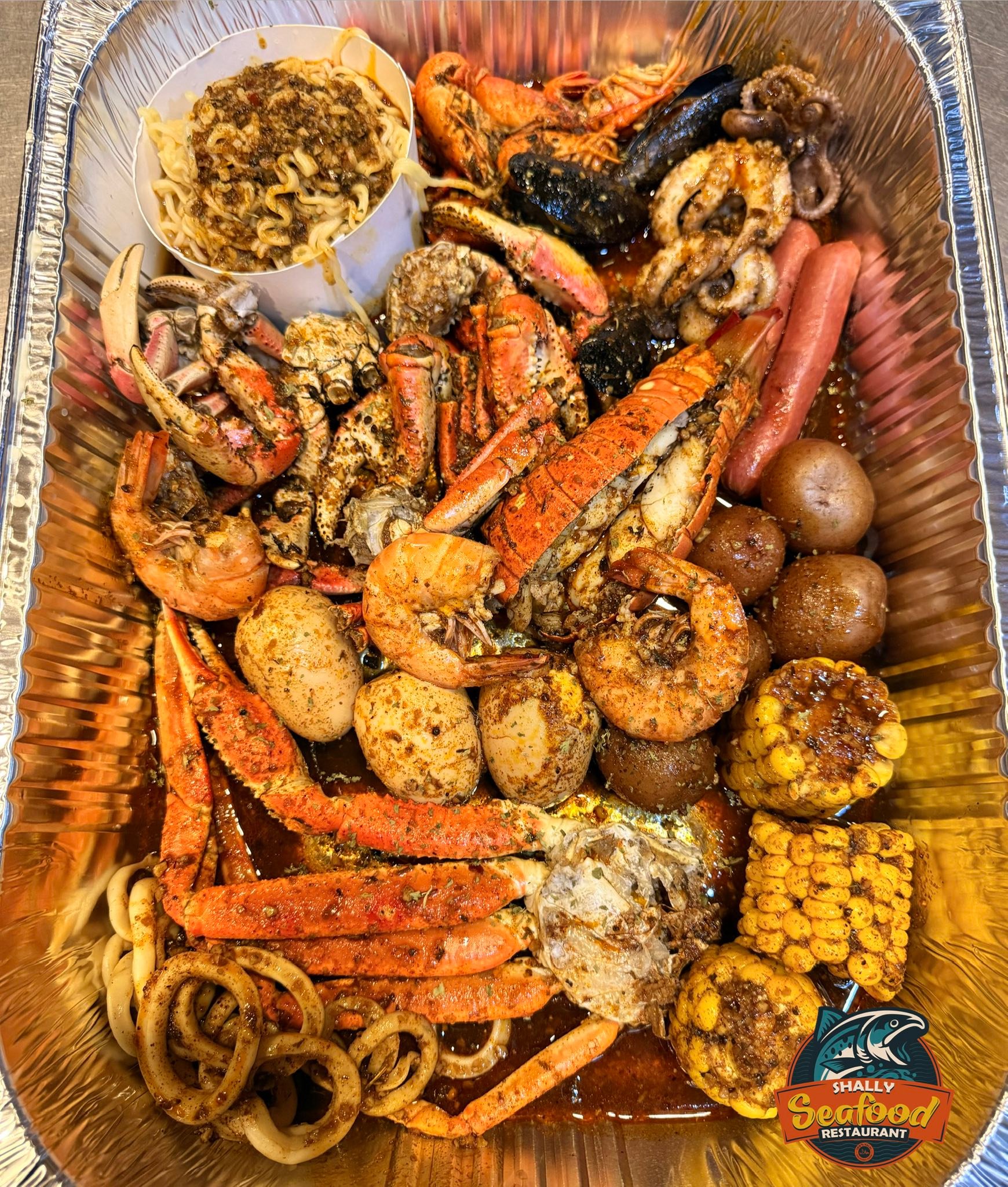 Shally Restaurant & Seafood Facebook ad