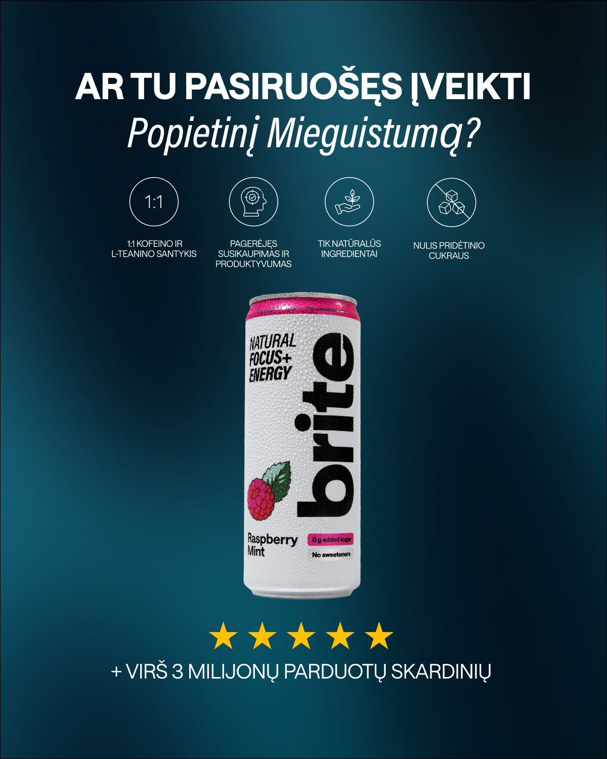 Brite Facebook ad