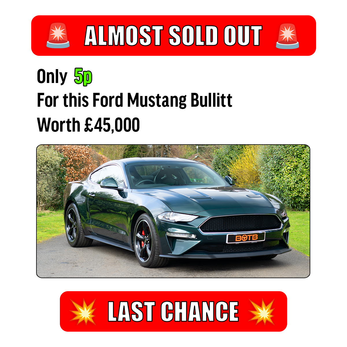 BOTB Facebook ad