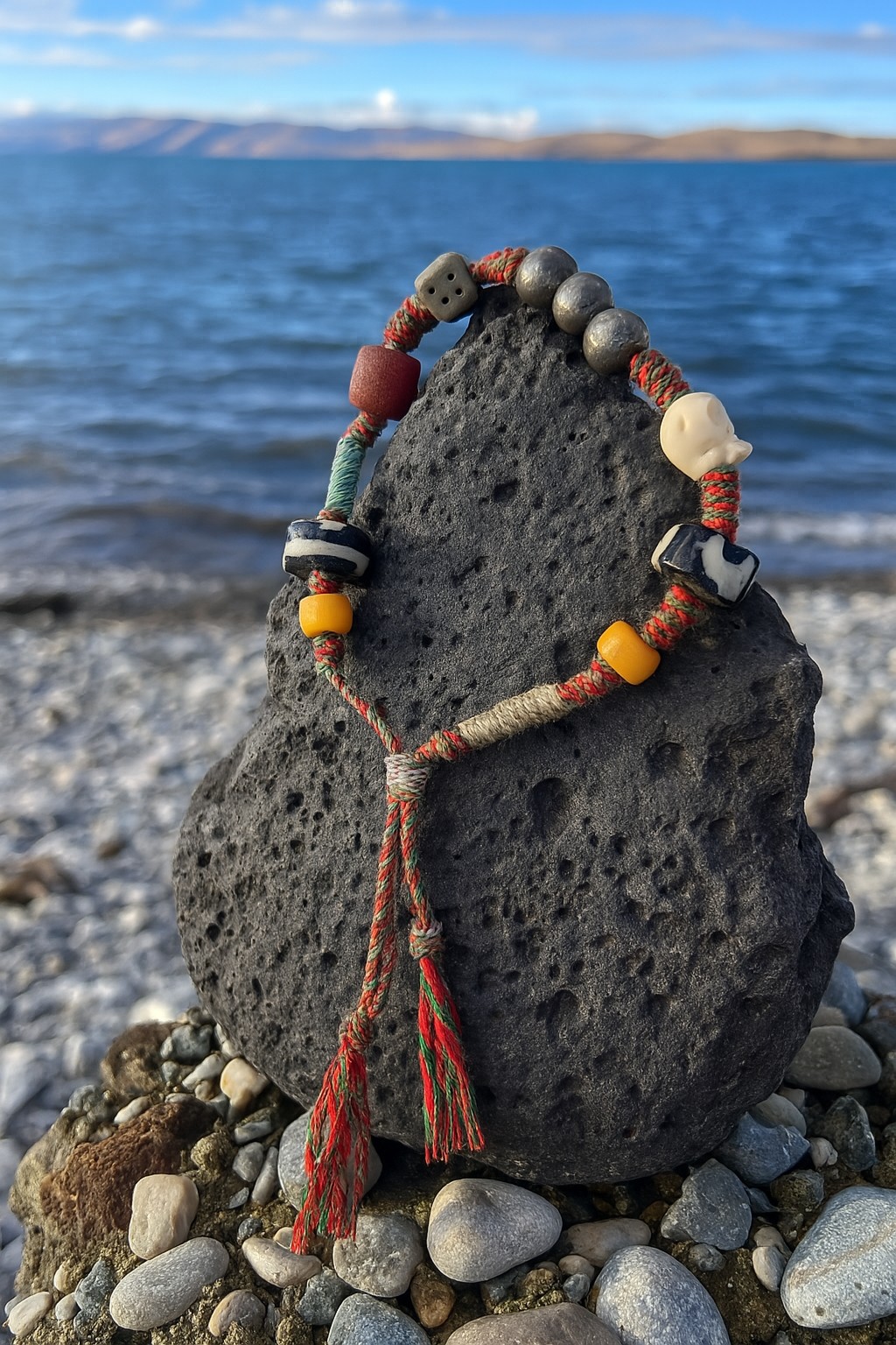 Tibet Jewels Facebook ad: Handcrafted Natural Stone Bracelets �