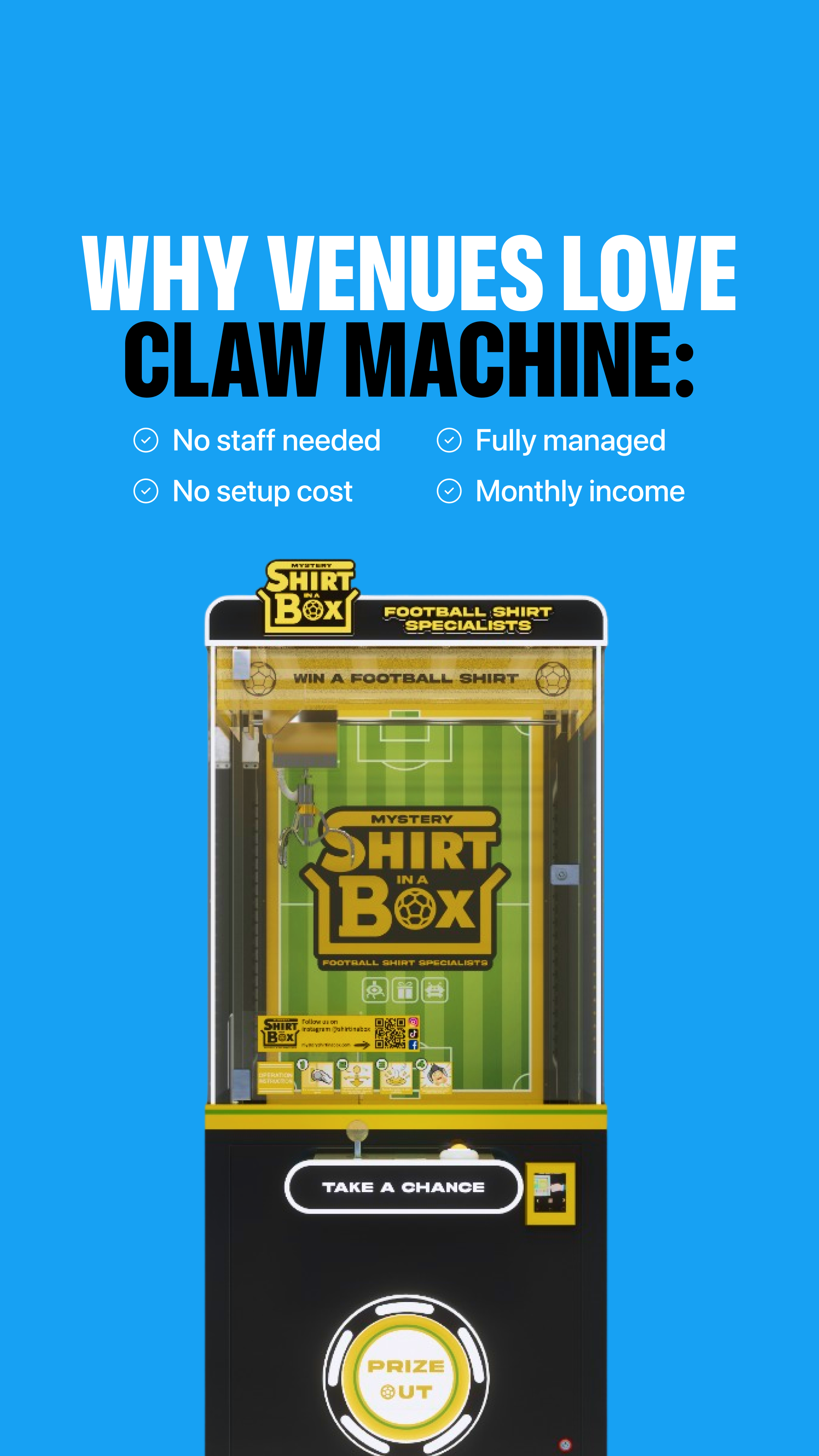 Mystery Shirt in a Box Facebook ad
