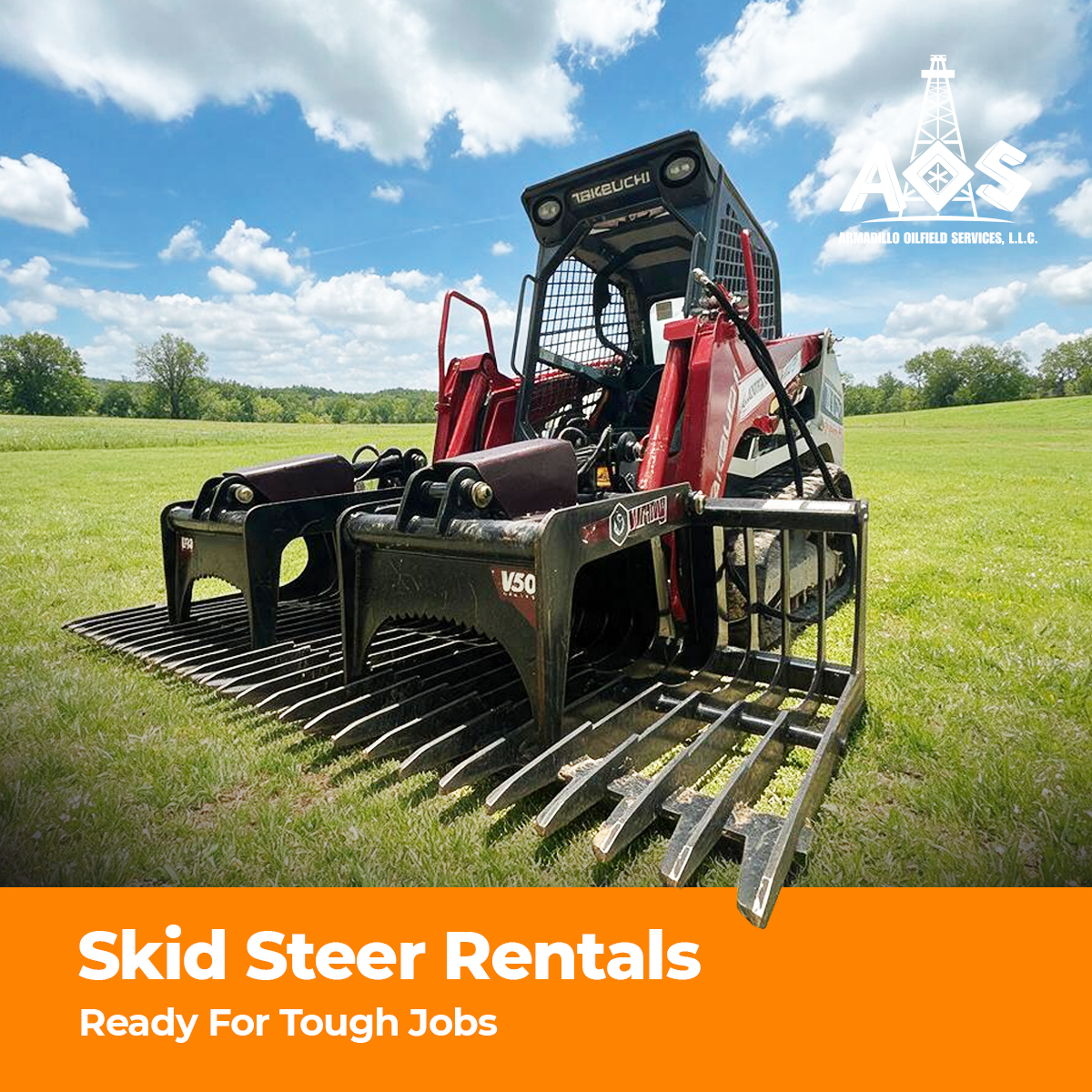 AOS Rental & Services Facebook ad