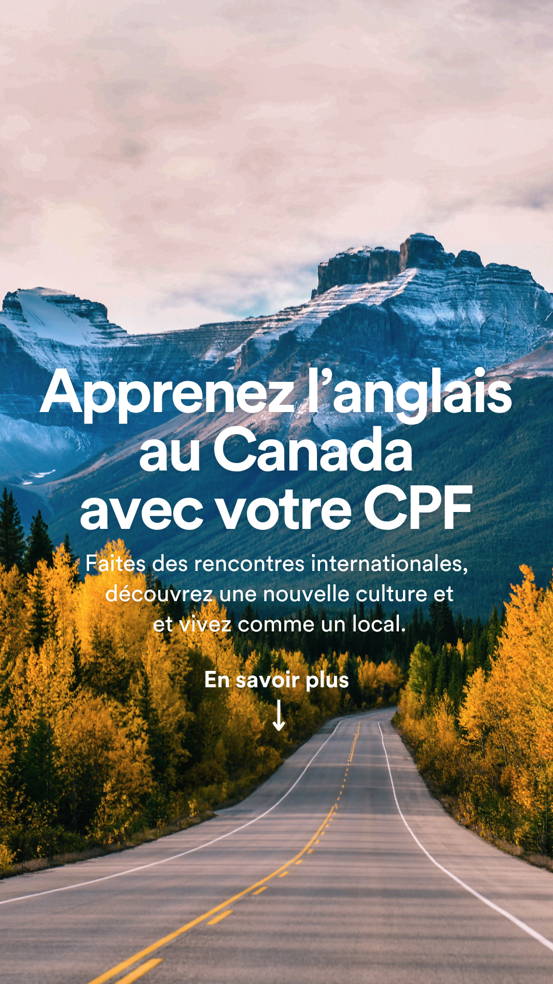 EF France - Séjour Linguistique Facebook ad