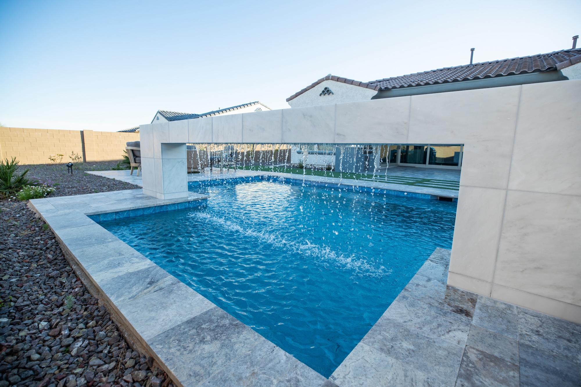 Hotshot Hardscape and Pools Facebook ad