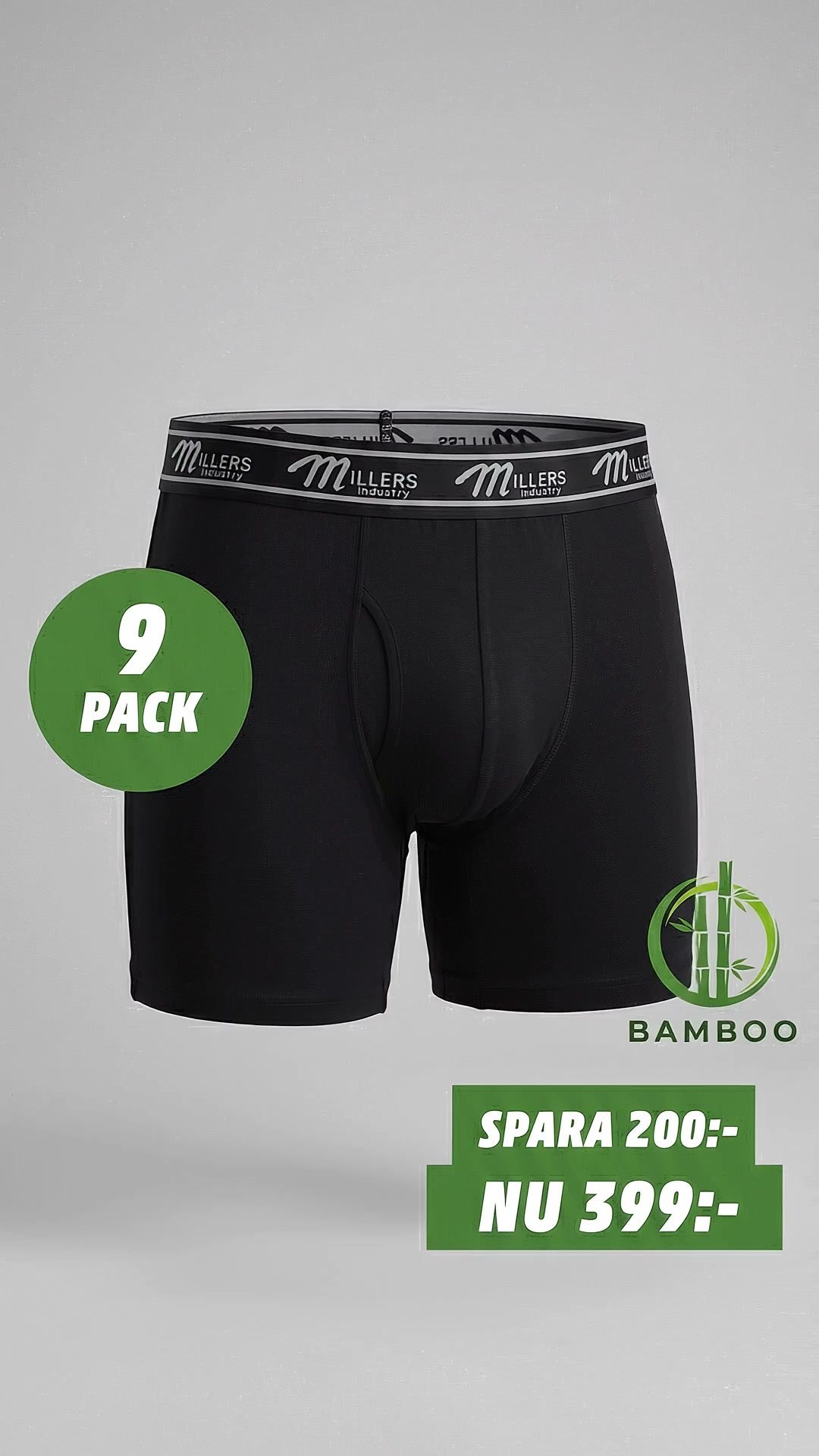 HAIKA Adventure Facebook ad: Trött på obekväma kalsonger?