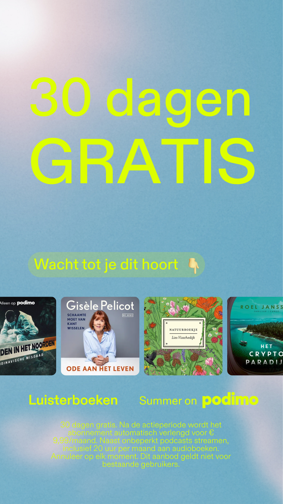 Podimo Facebook ad