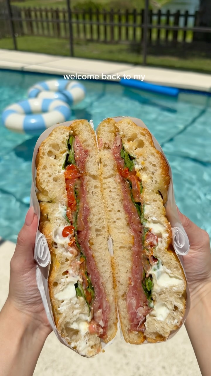 Emmyeats Facebook ad: This poolside sandwich is filled with classic florida…