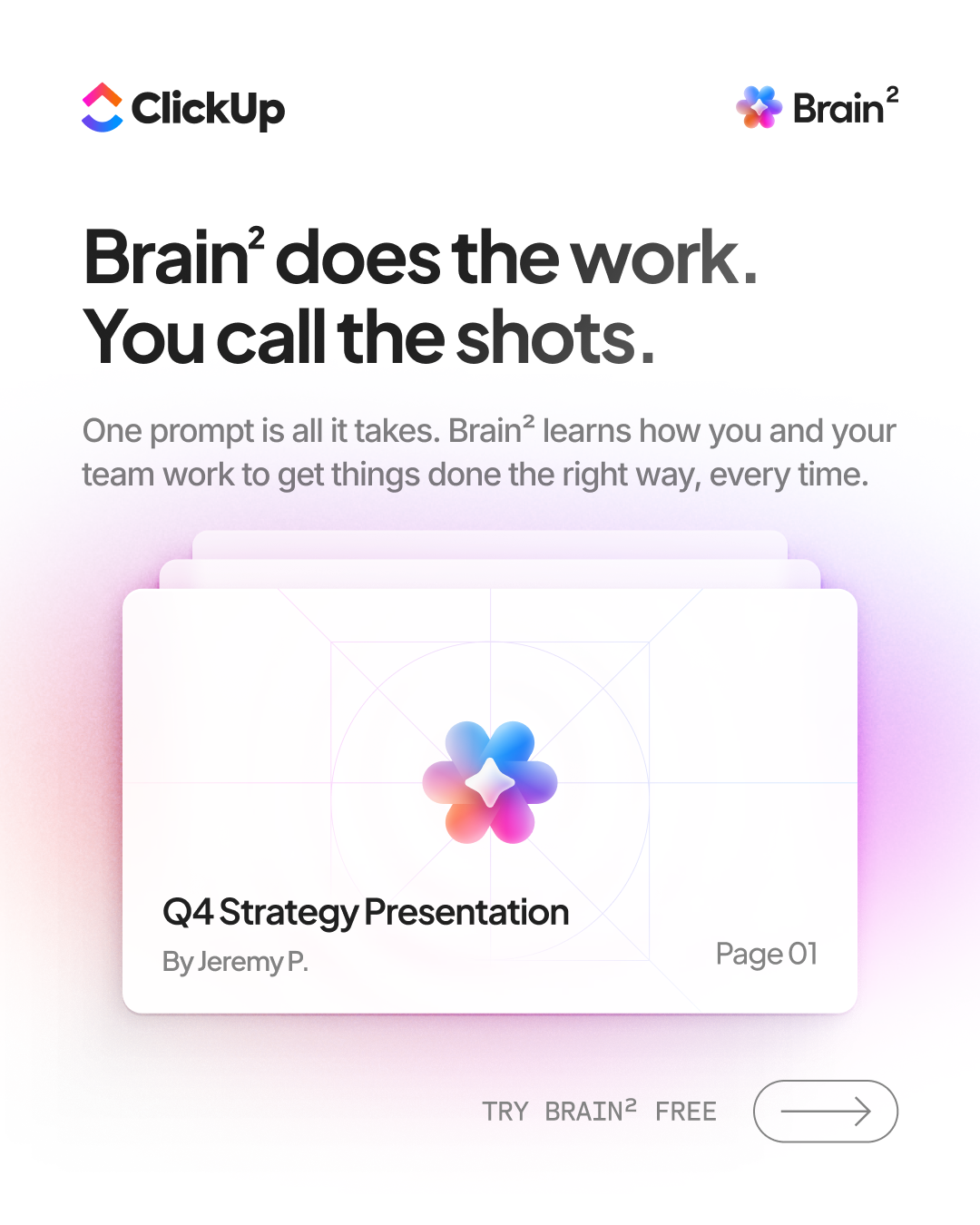 ClickUp Facebook ad