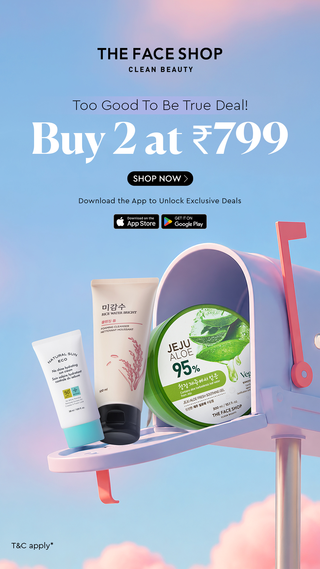 Thefaceshop INDIA Facebook ad