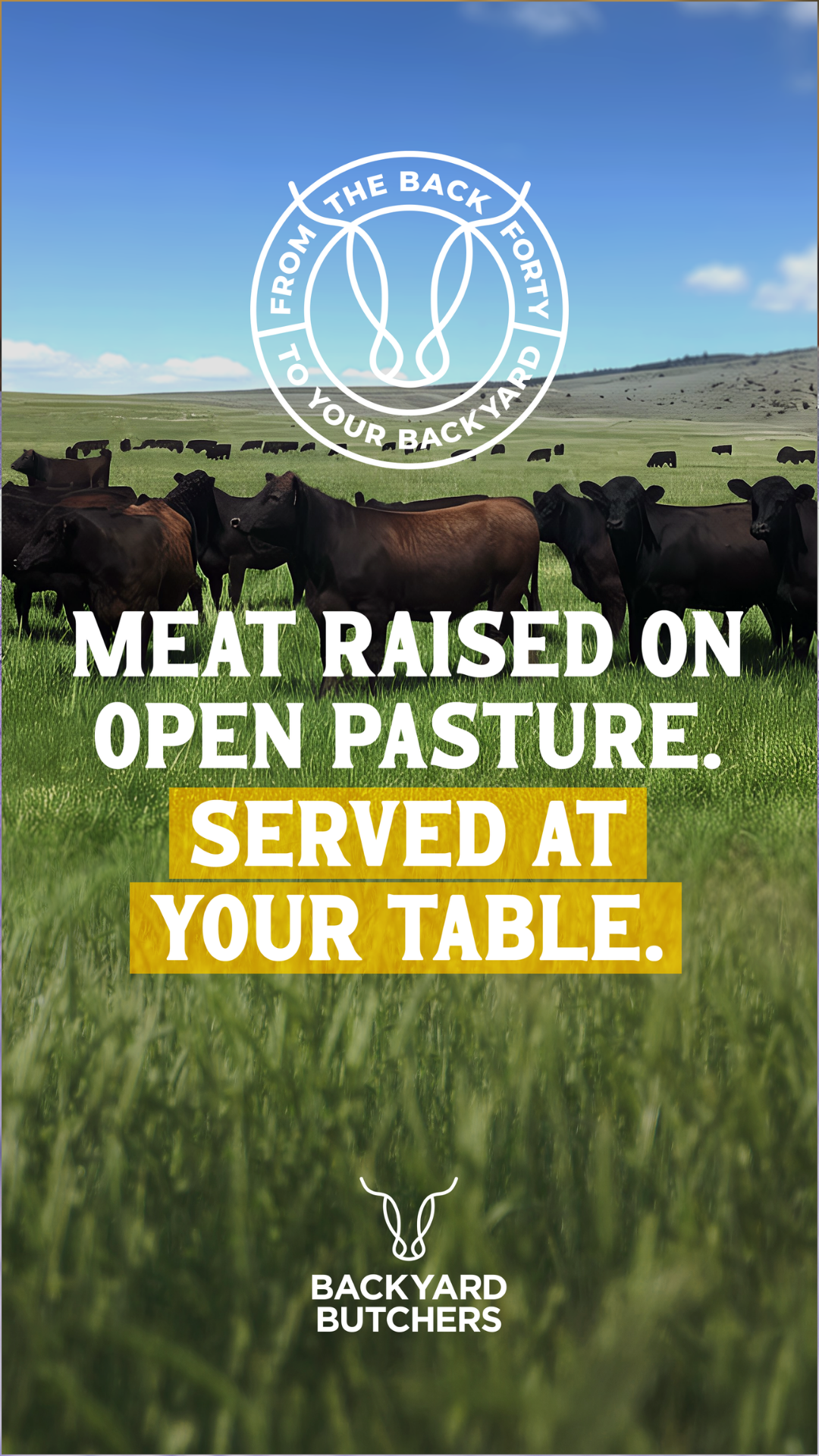Backyard Butchers Facebook ad