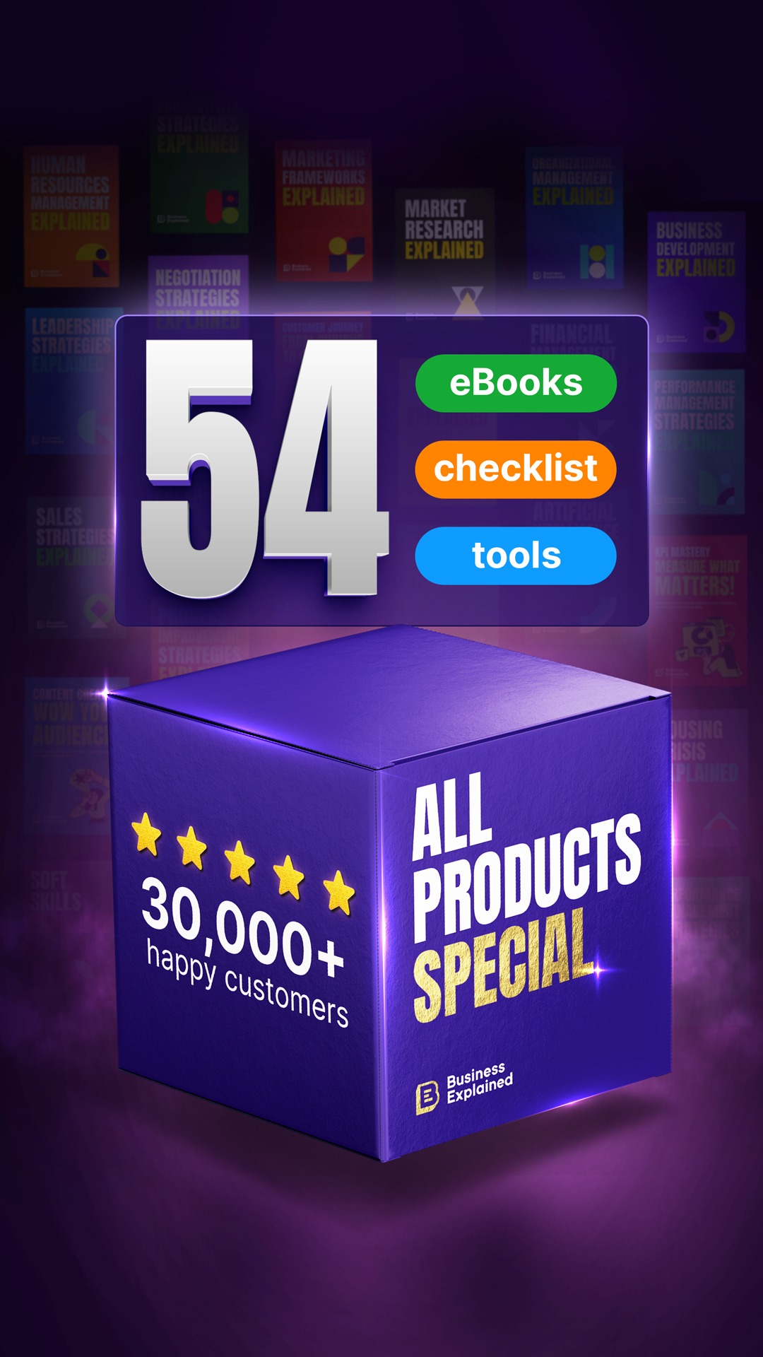 Business Explained Facebook ad
