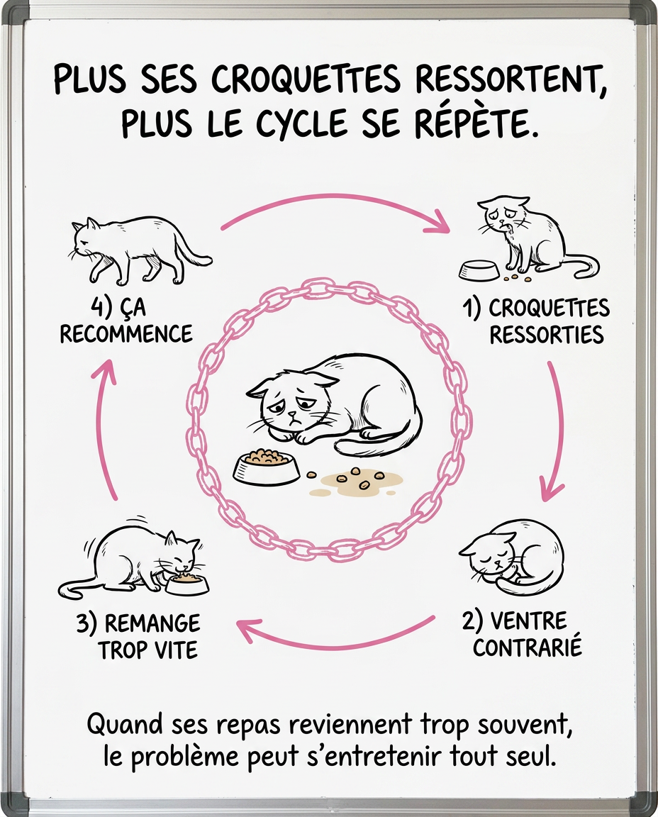 Le Coin des Chats Facebook ad: STOP: ne changez pas encore ses croquettes