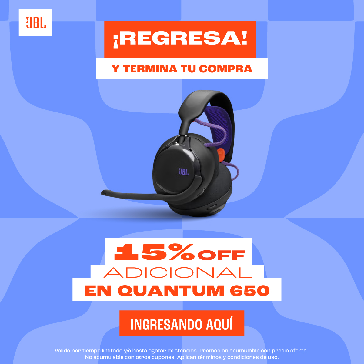 JBL Colombia Facebook ad from Jul 23, 2026