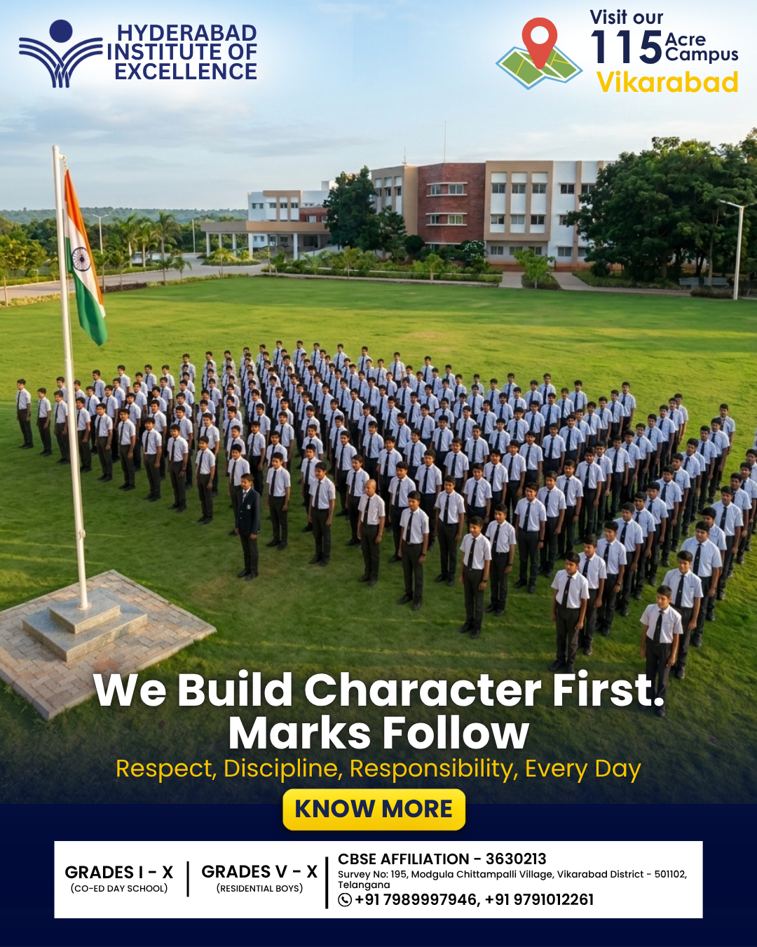 Hyderabad Institute Of Excellence Facebook ad