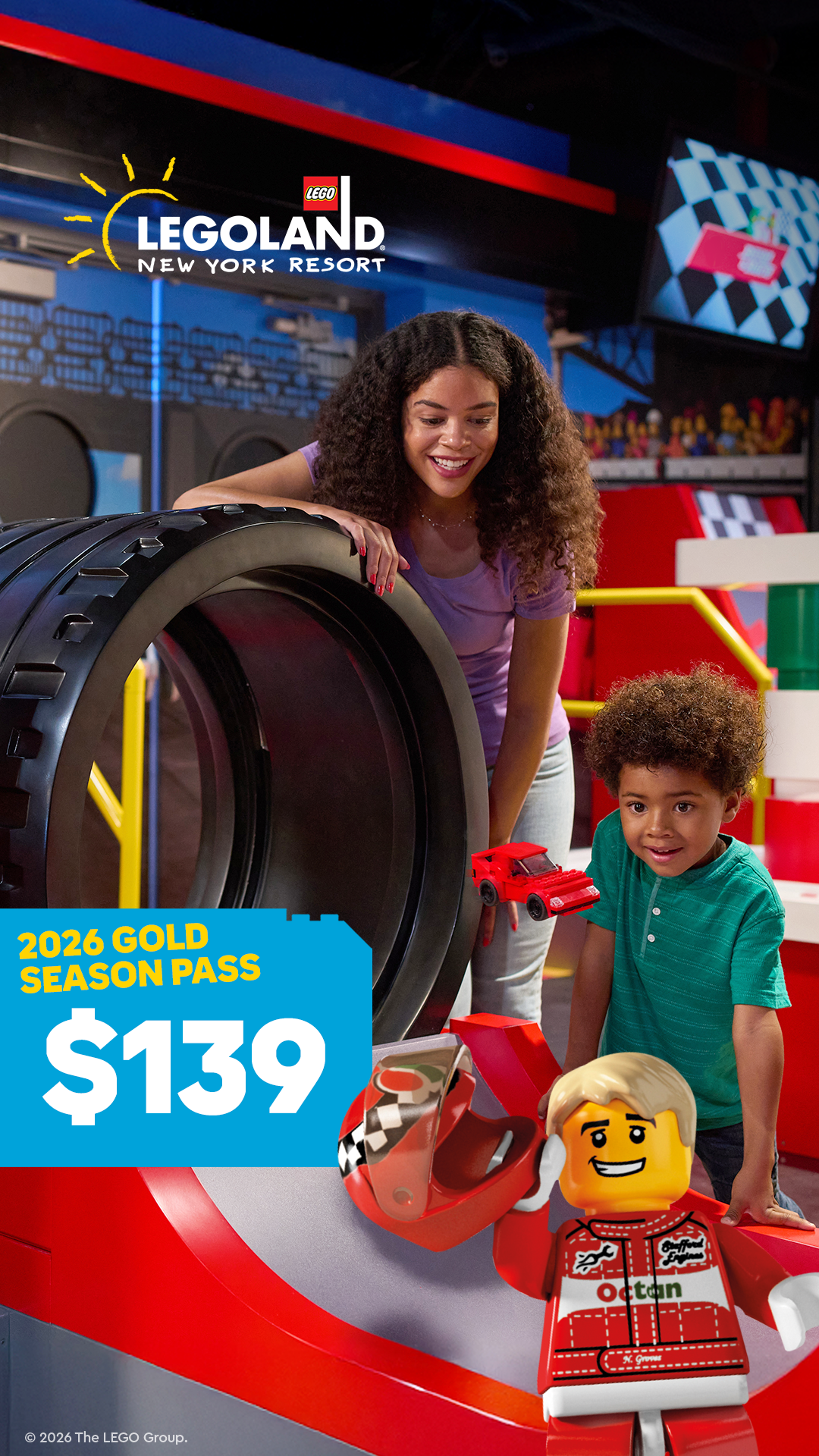 LEGOLAND New York Facebook ad from Jun 1, 2026