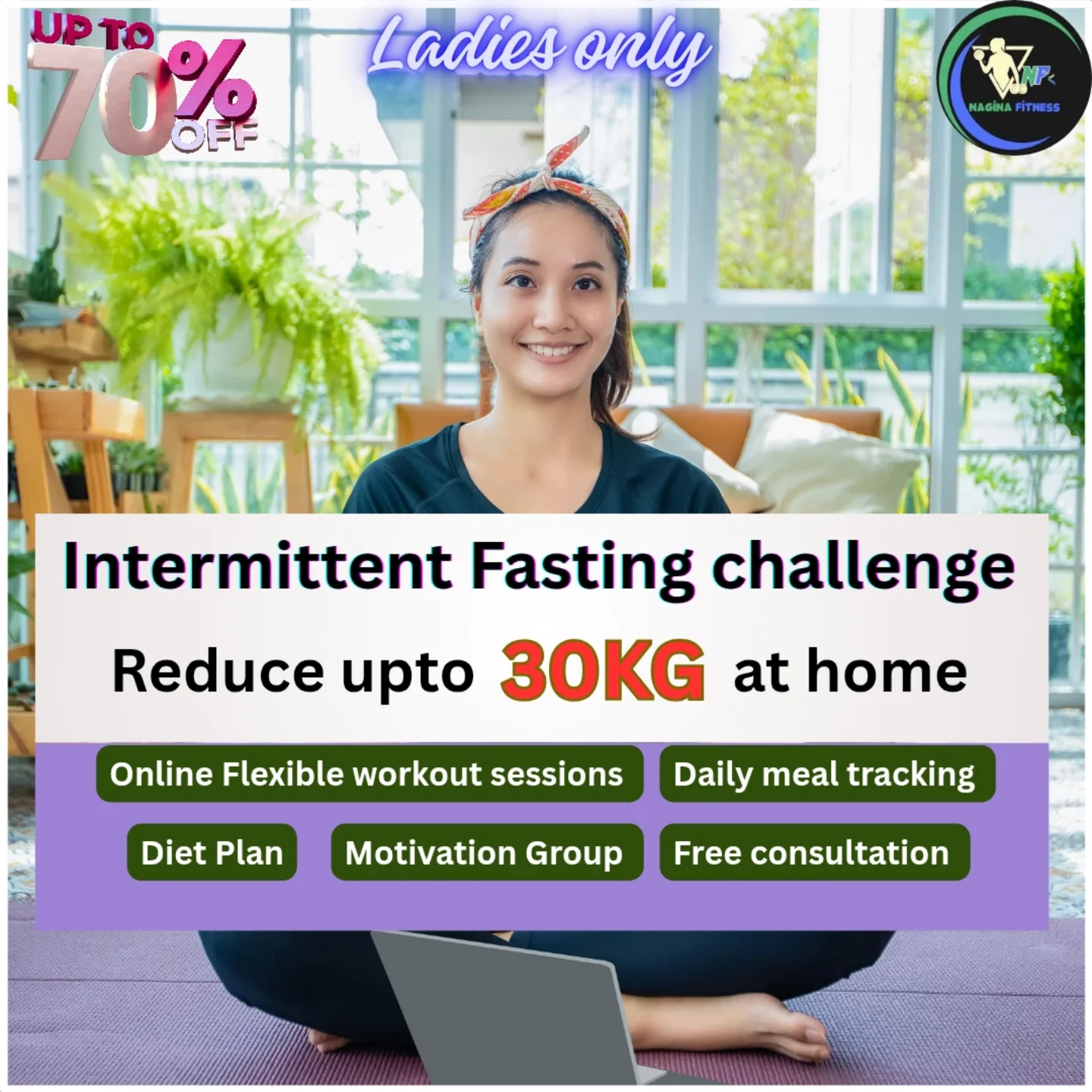 Nagina Fitness Facebook ad